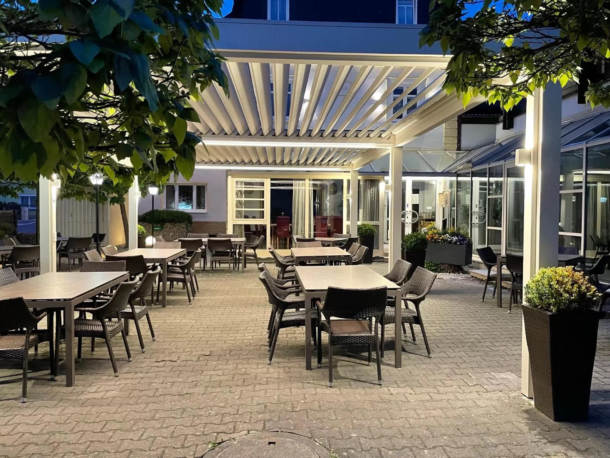 Garden, Restaurant/Places to Eat in Hotel-Gasthof Hüttensteinach