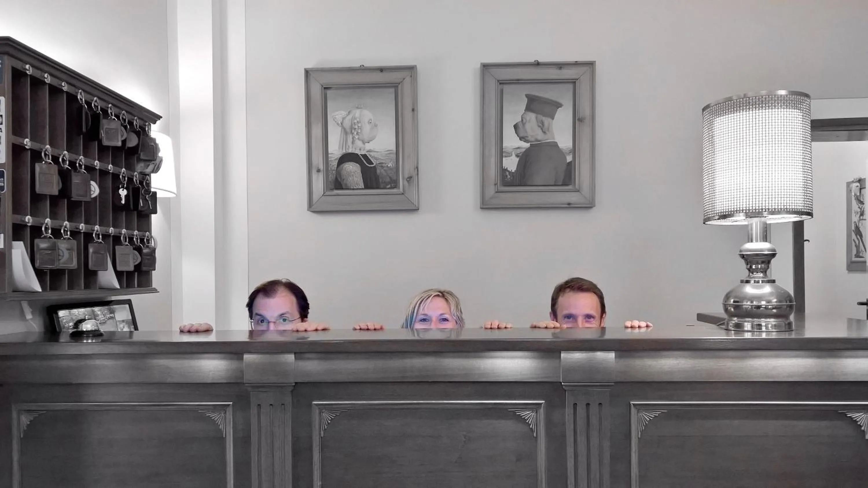 Staff in Hotel David