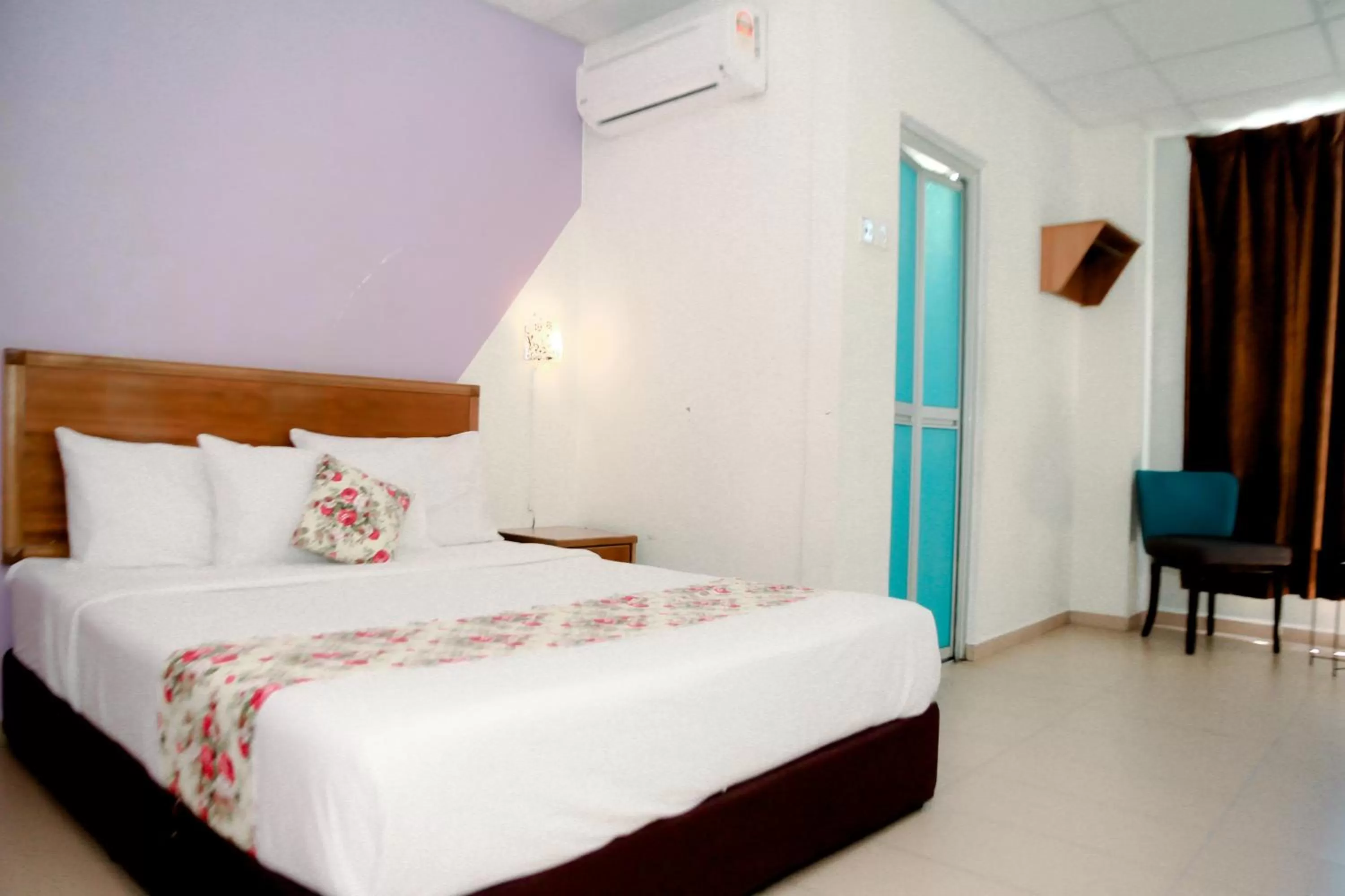 Bed in HOTEL D VIEW MERSING