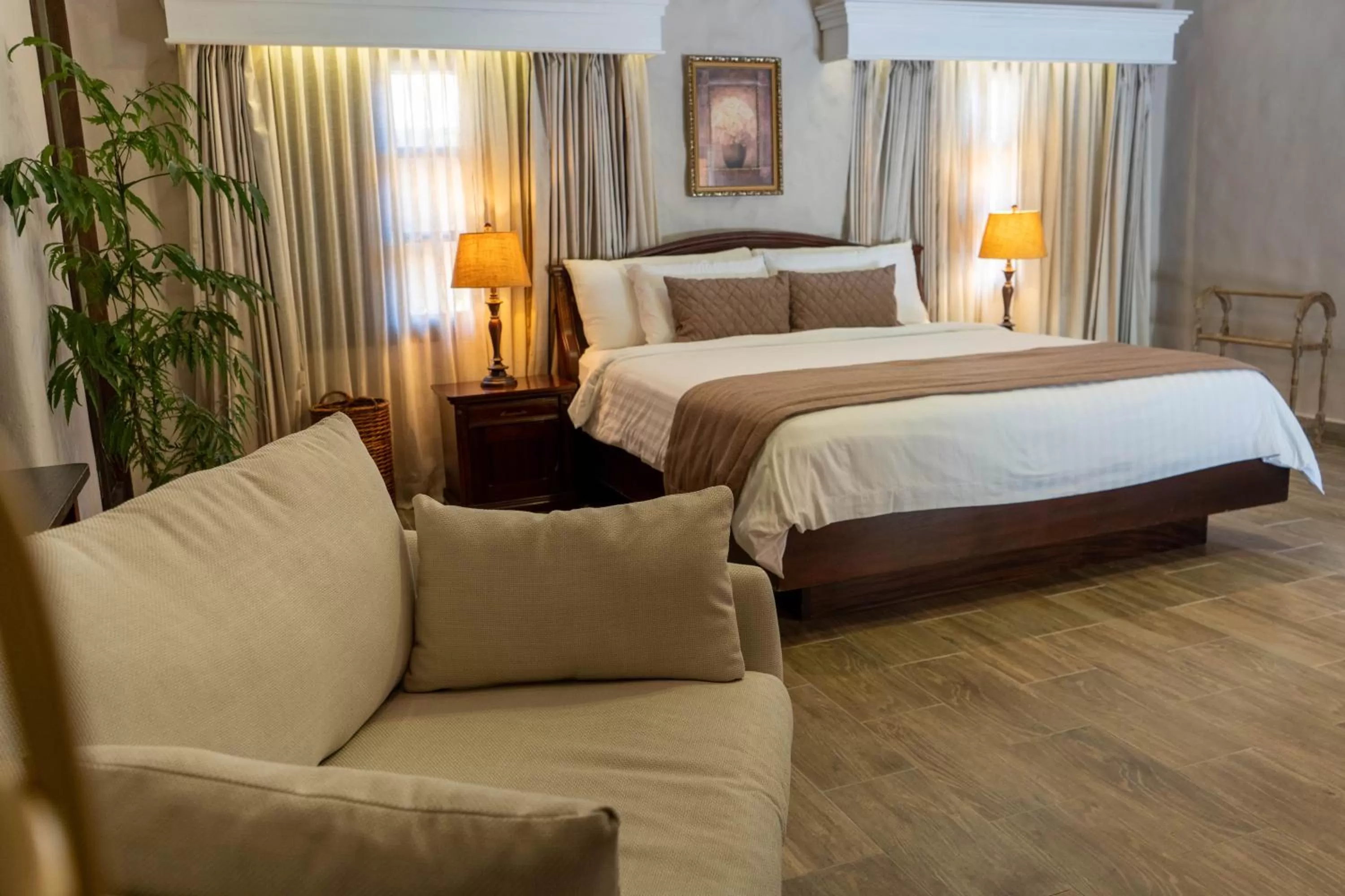 Bed in Valle Escondido Resort