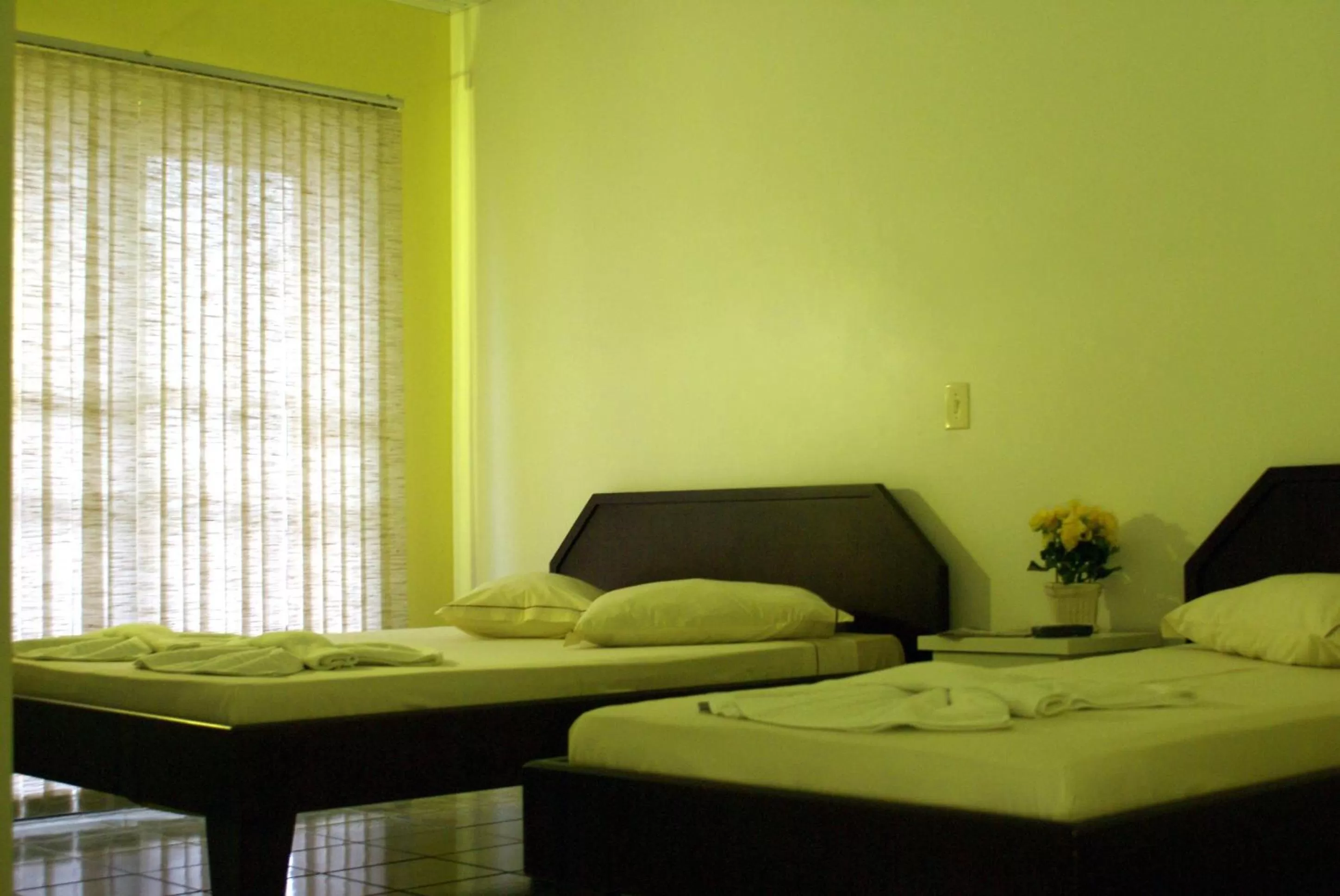 Decorative detail, Bed in Hotel Manayara