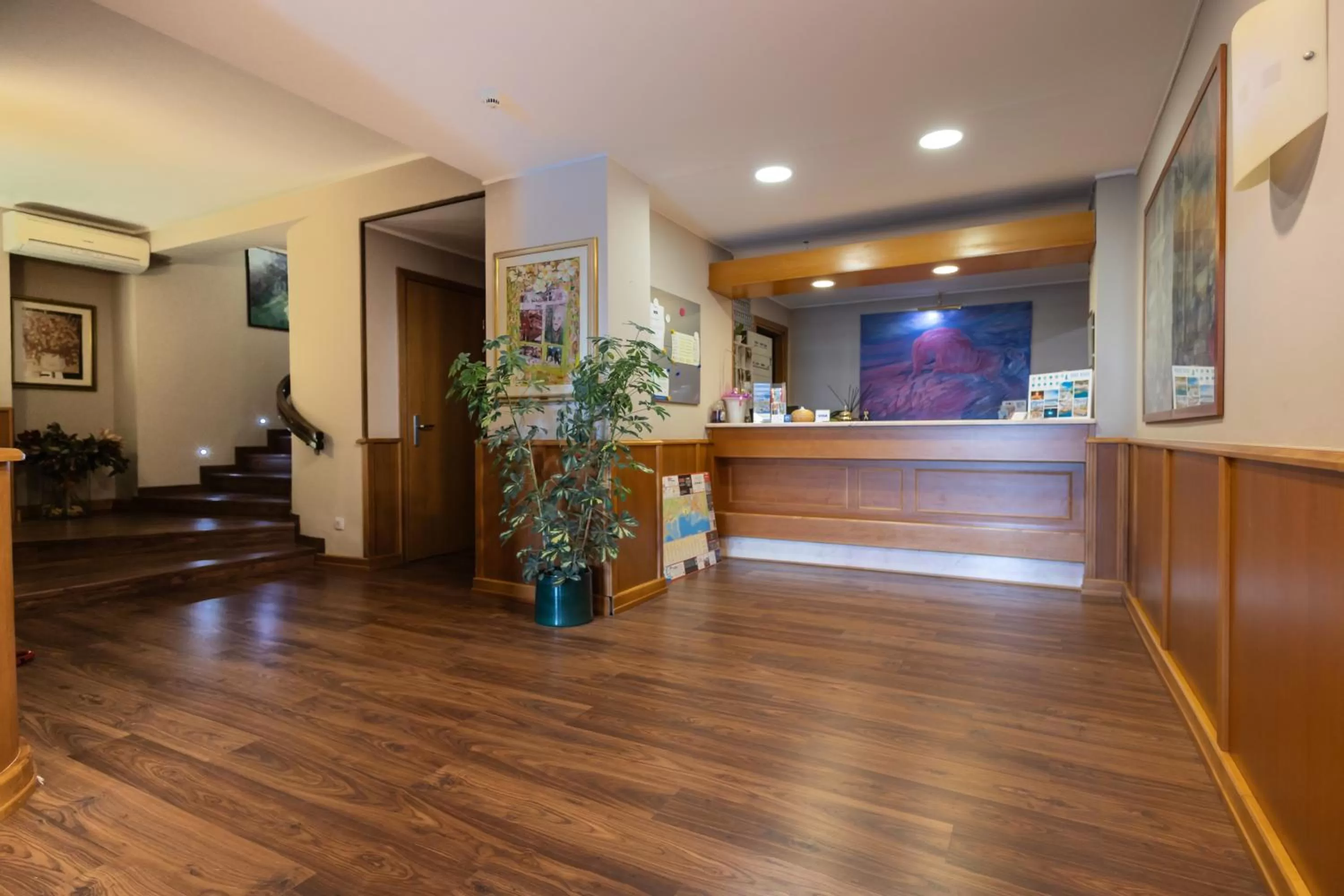 Lobby or reception in Hotel Kristina