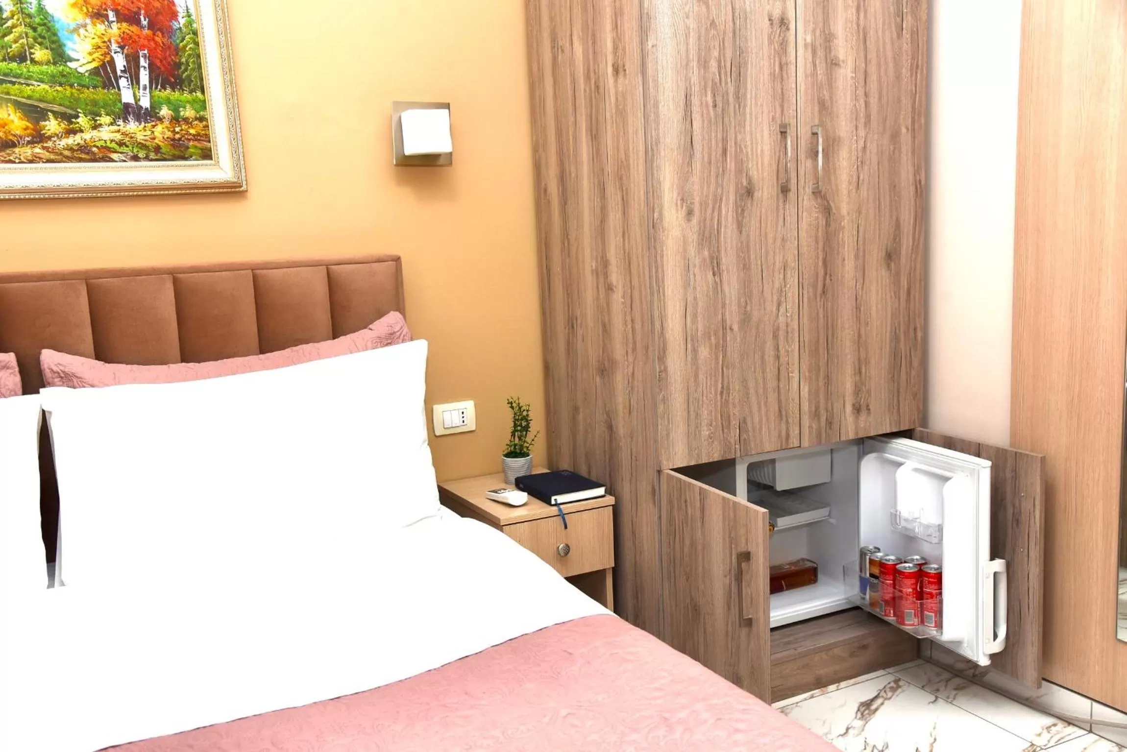 Bed in Centrum Hotel