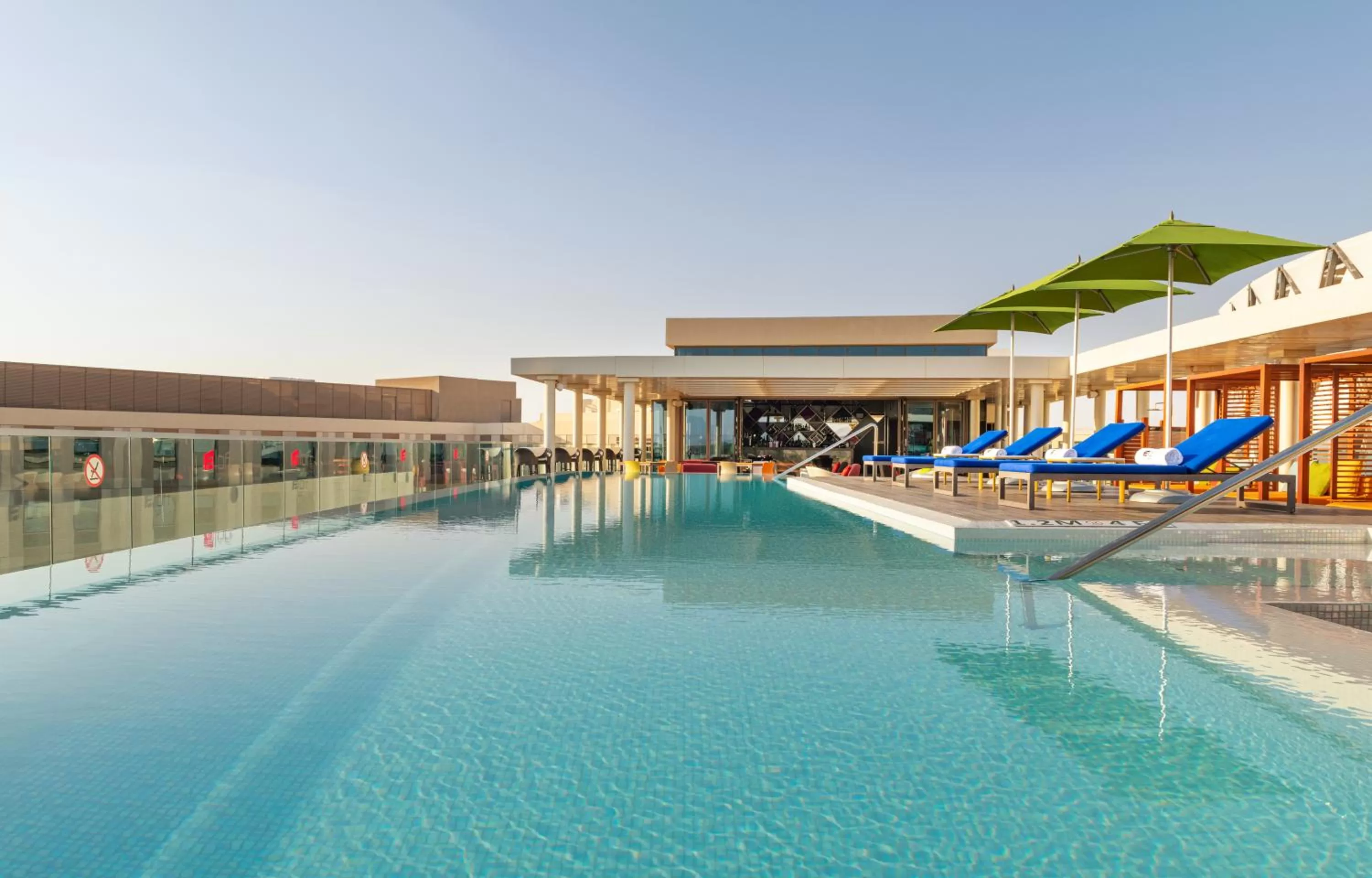 Swimming pool in Aloft Al Ain
