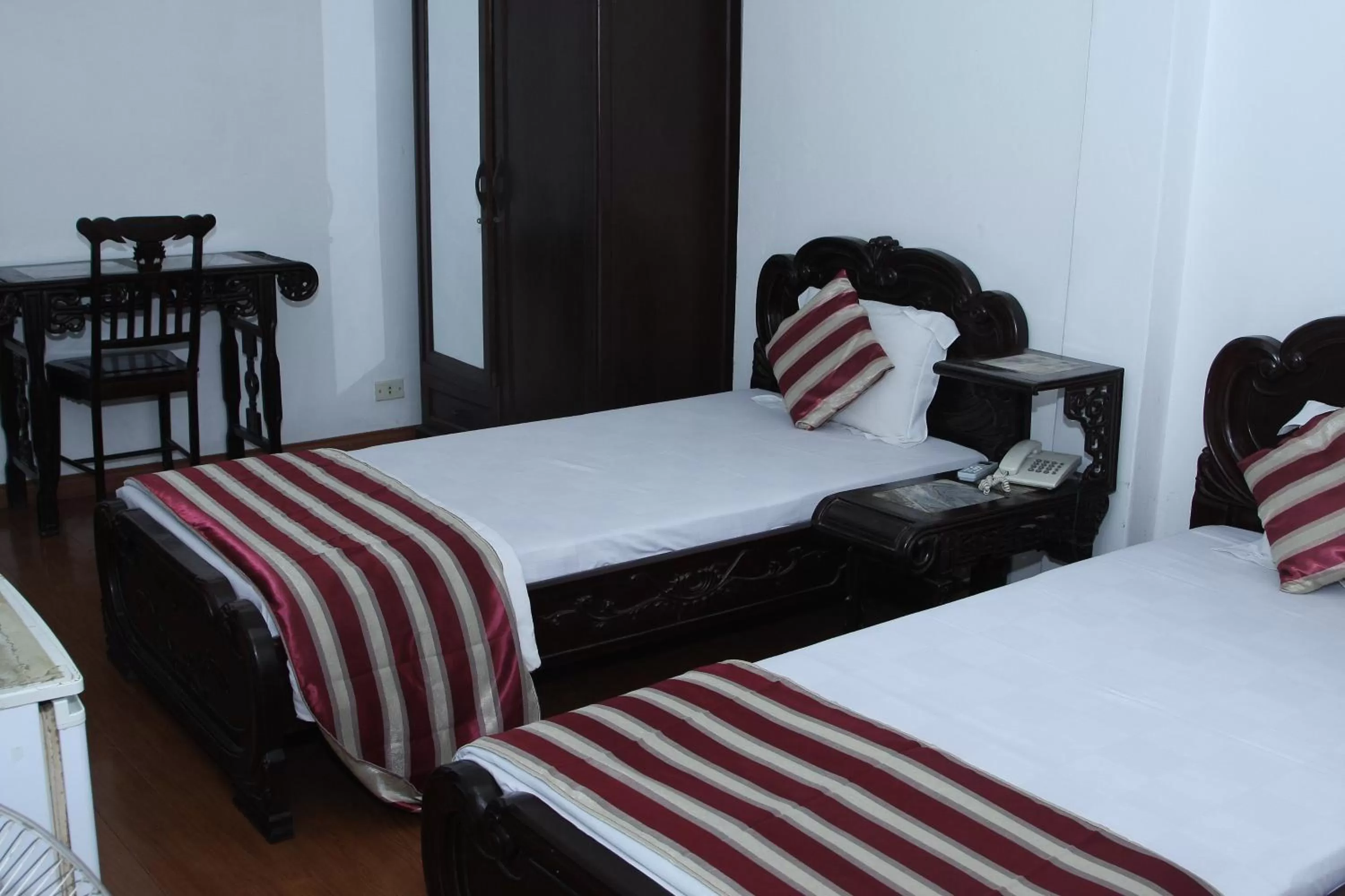 Bed in Hoang Cuong Hotel