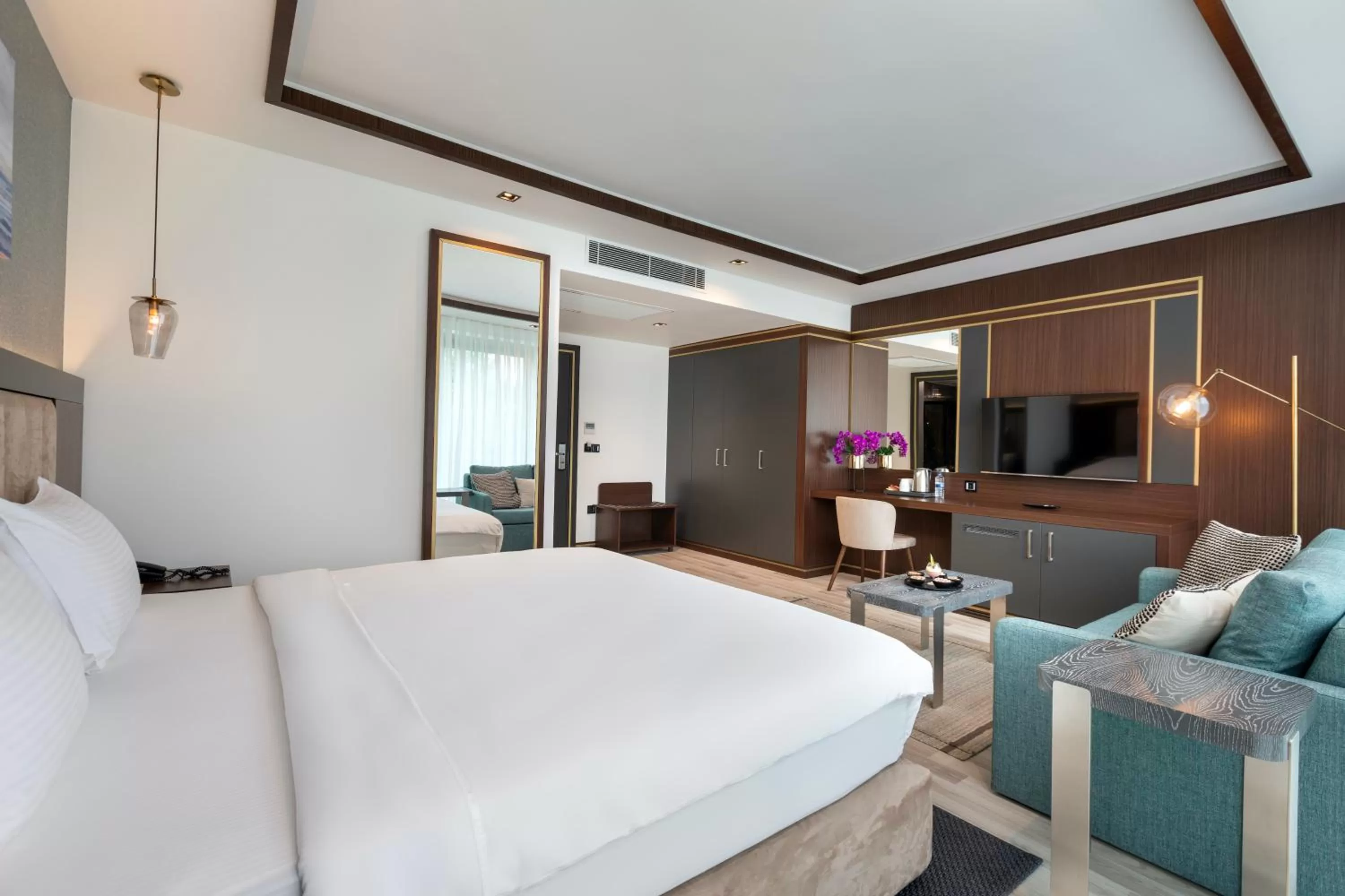 Bed in Miracle Istanbul Asia Airport Hotel & Spa