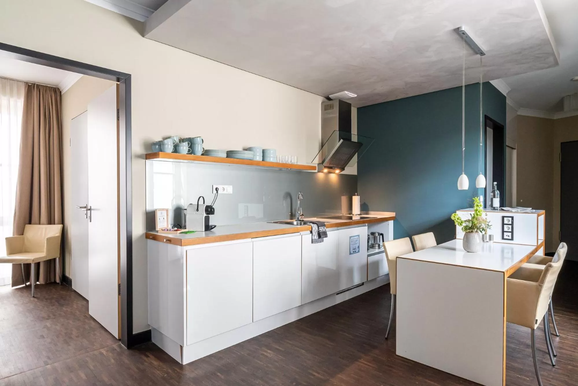 Photo of the whole room in The Green Rostock Apartment Hotel