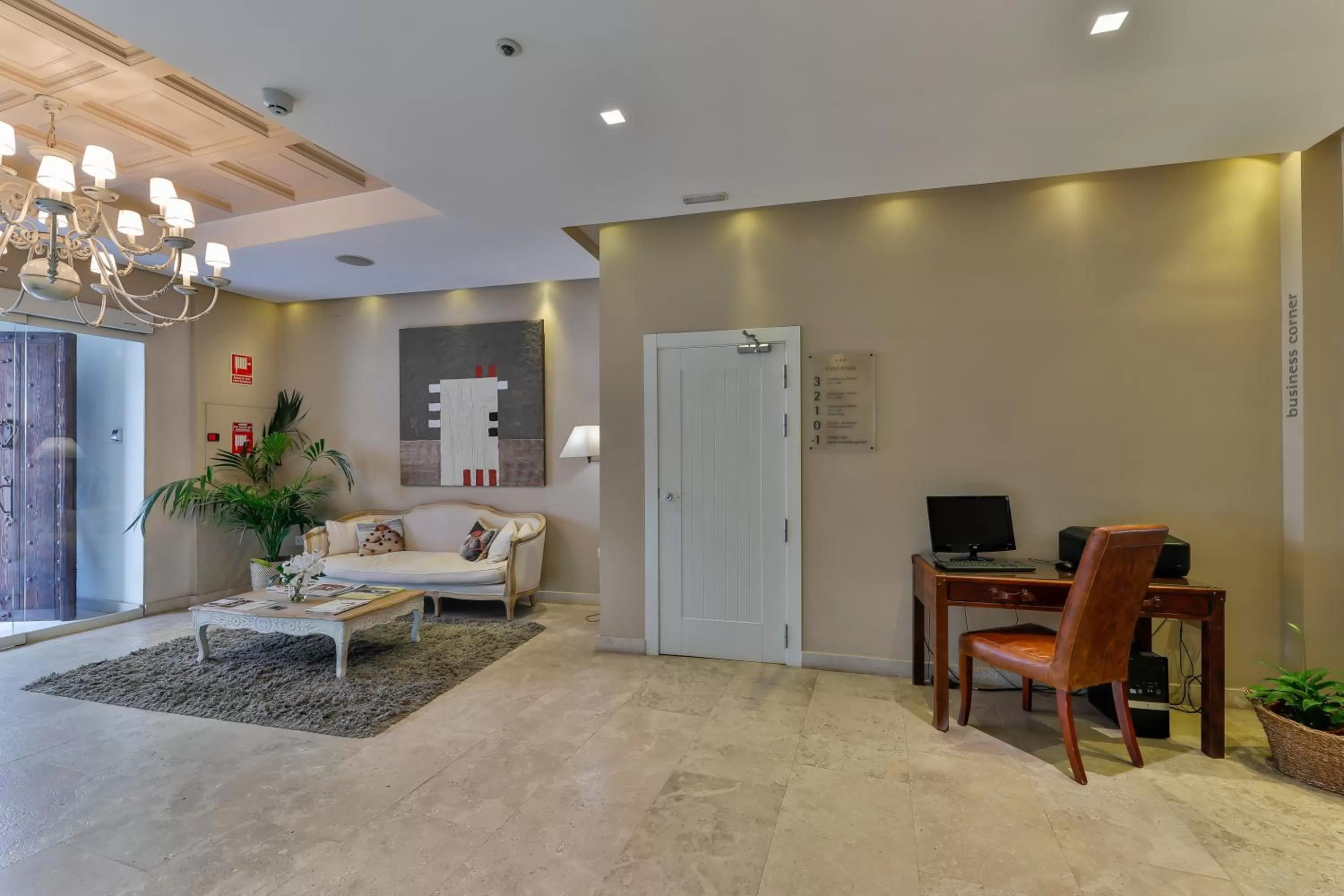 Lobby or reception in Hotel Altora