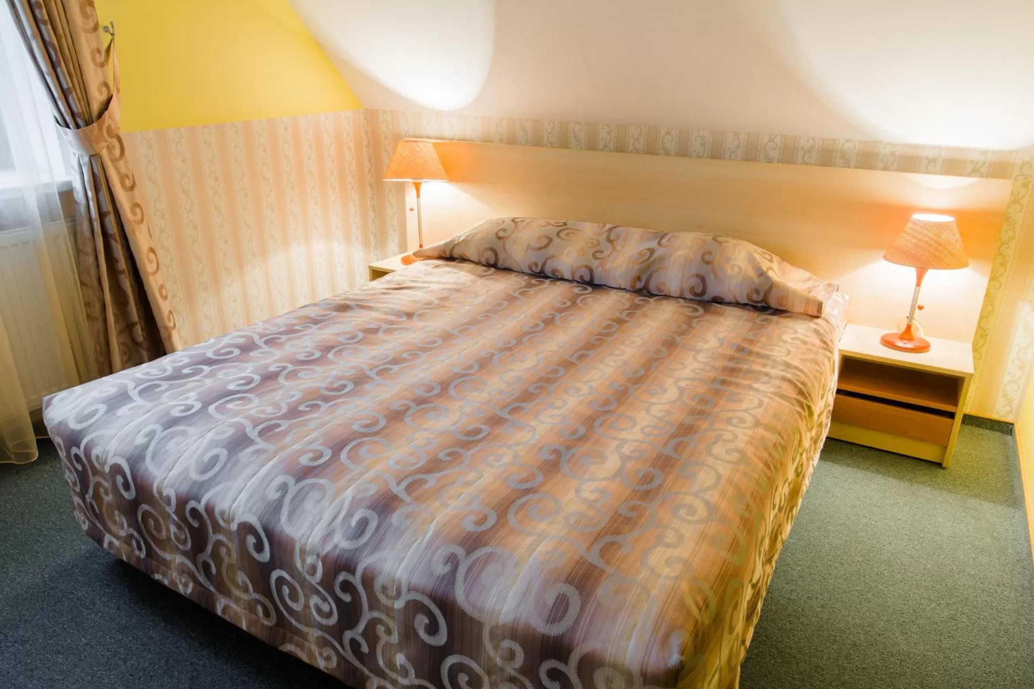 Bedroom, Bed in Hotel - Bar Grafaite