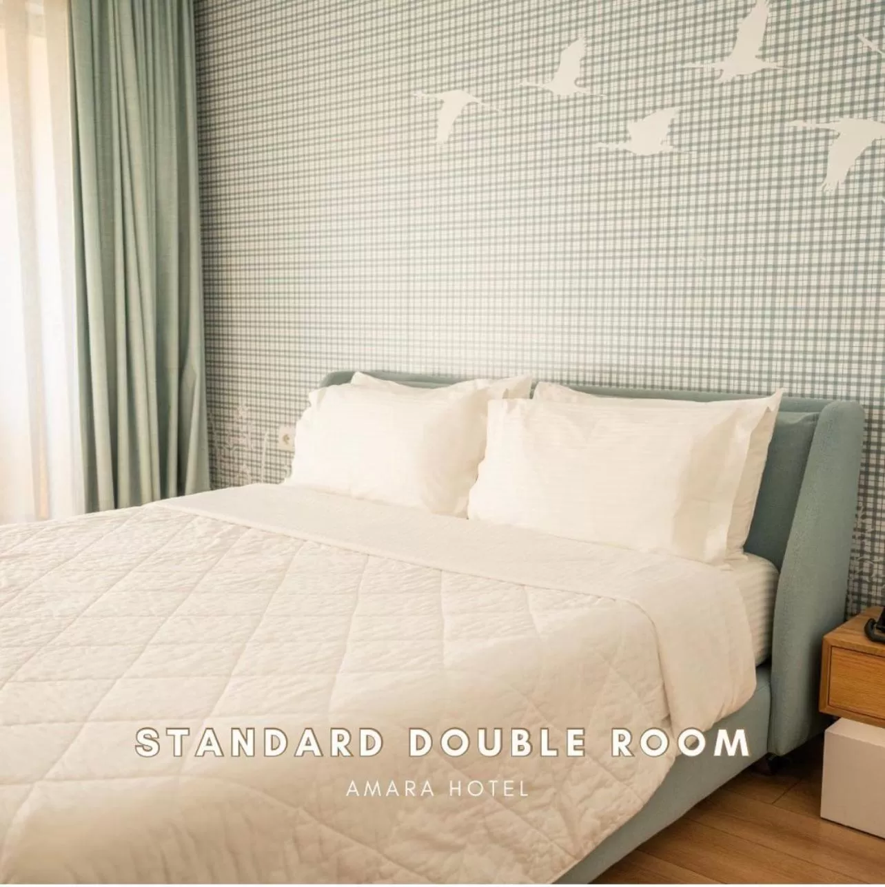 Bed in Amara Hotel & SPA