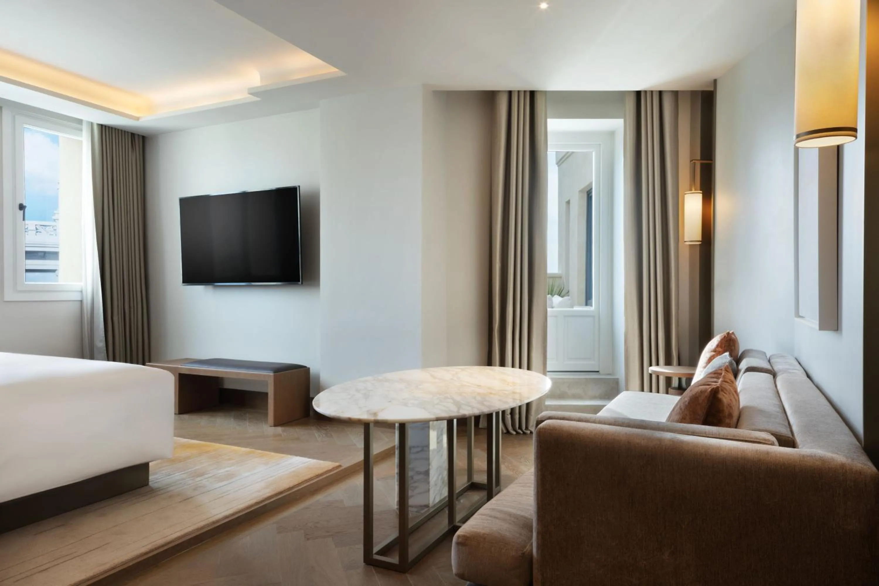 Photo of the whole room, Bed in JW Marriott Hotel Madrid