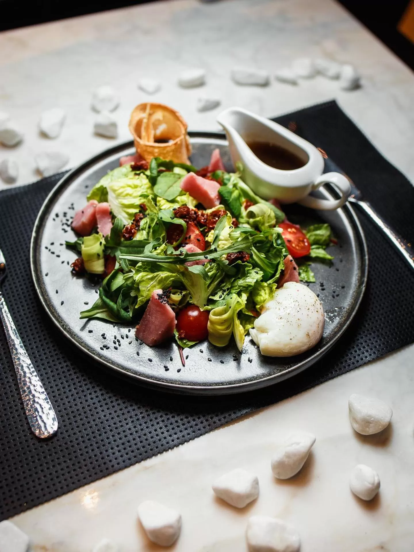 Food in SOHO boutique hotel