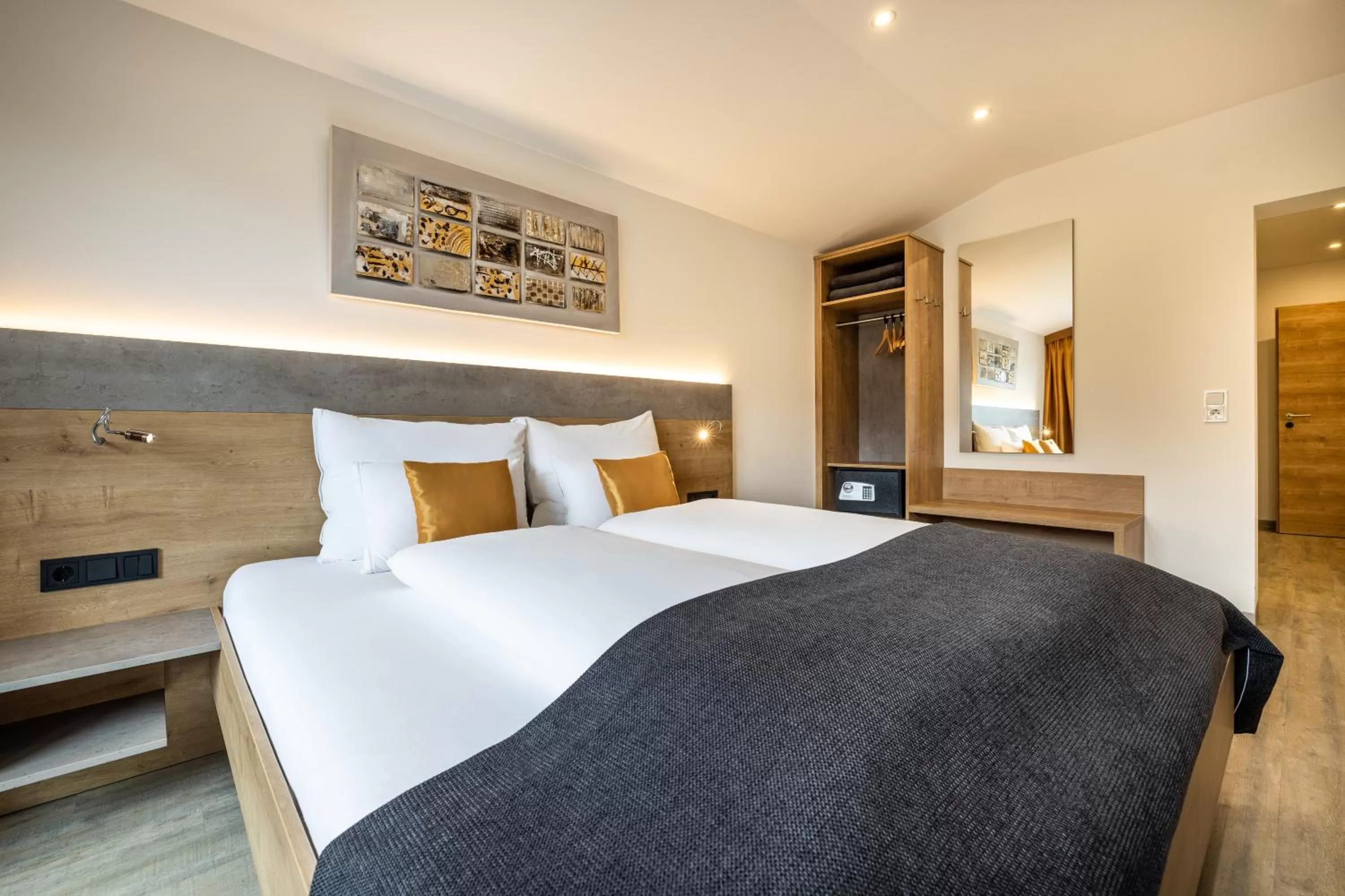 Bed in Der Burgblick-Adults Only