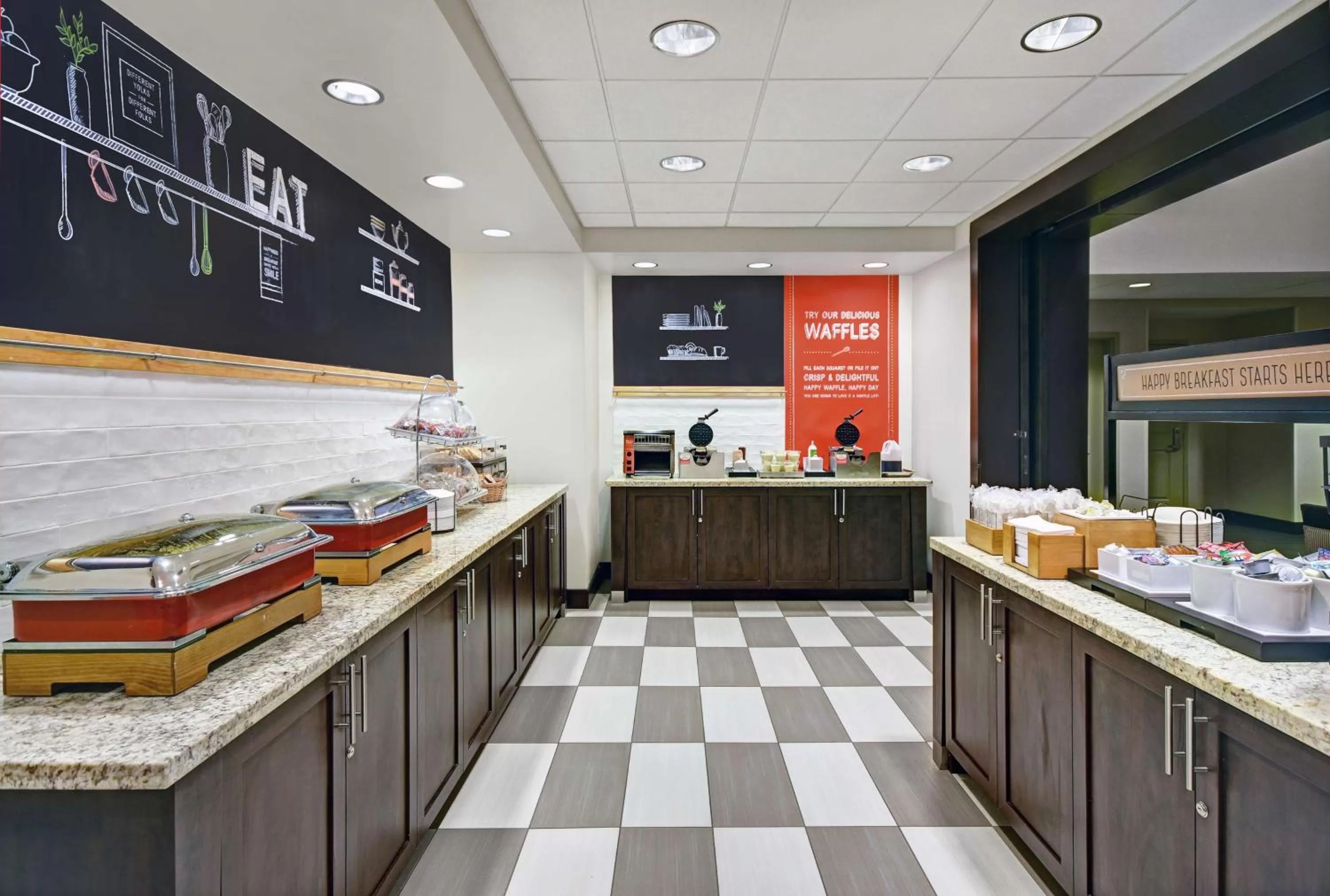 Breakfast in Hampton Inn and Suites Robbinsville