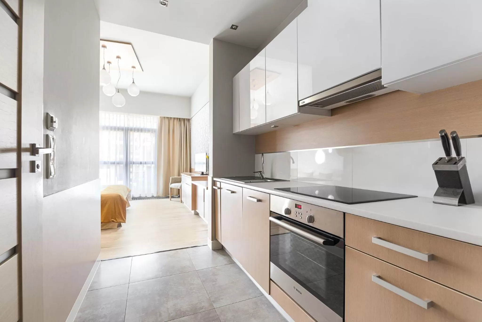 Kitchen or kitchenette, Kitchen/Kitchenette in Dune Resort Mielno - A