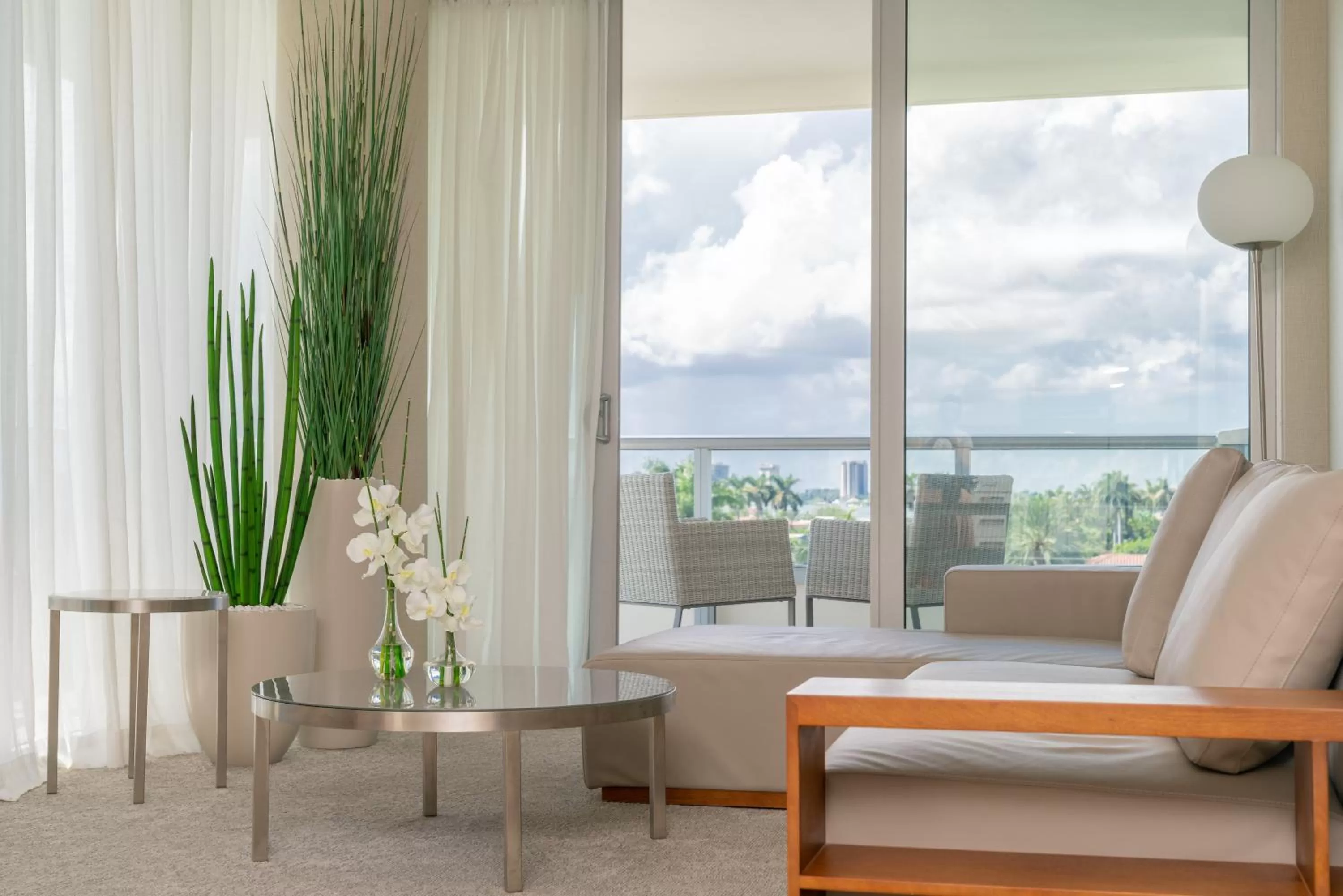 Living room in The Altair Bay Harbor Hotel