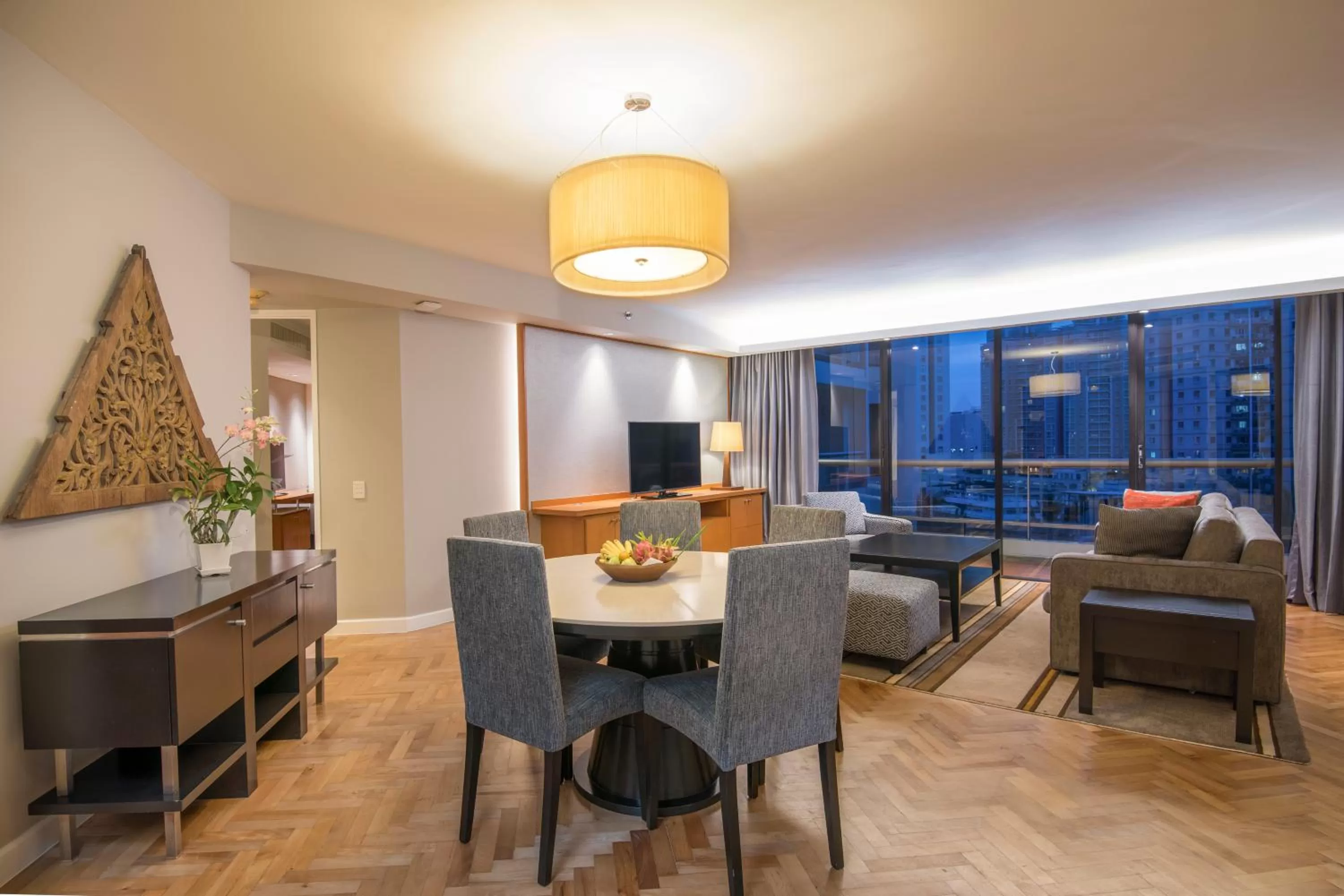 Seating area in Chatrium Sathon Bangkok