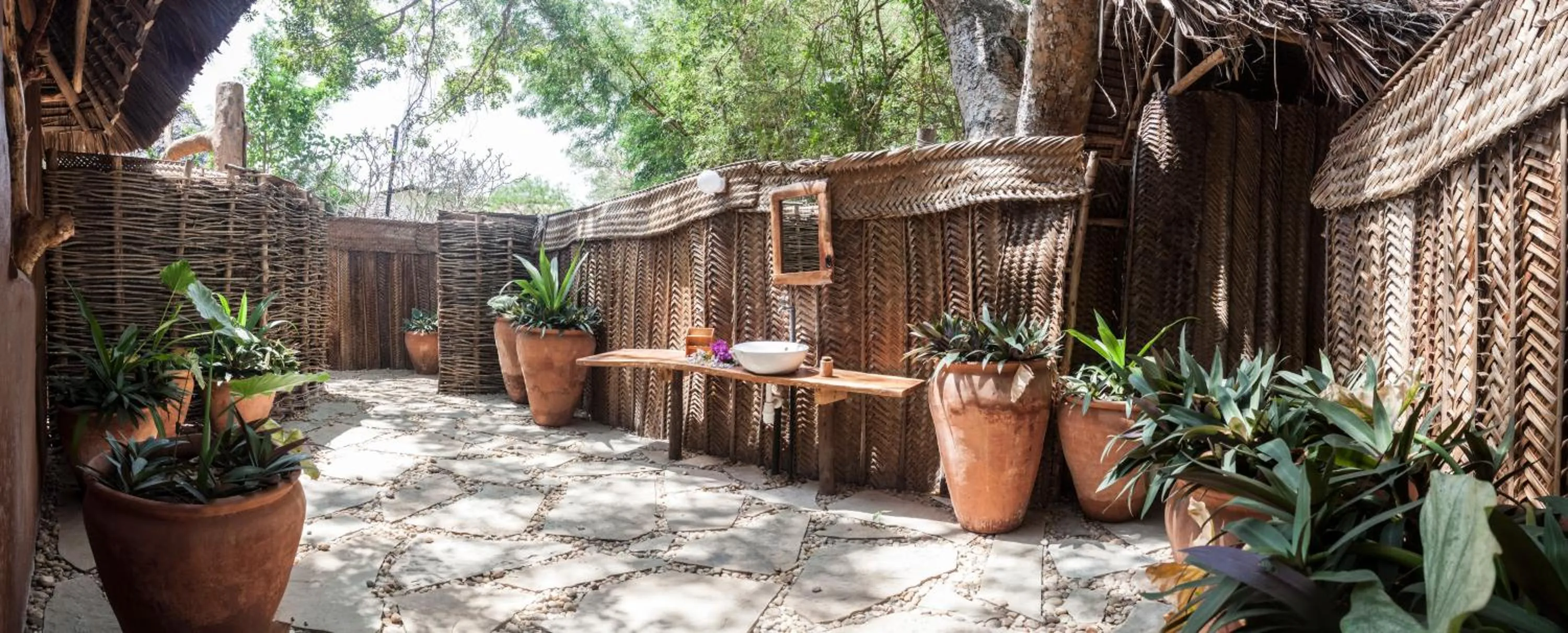 Patio in Distant Relatives Ecolodge & Backpackers