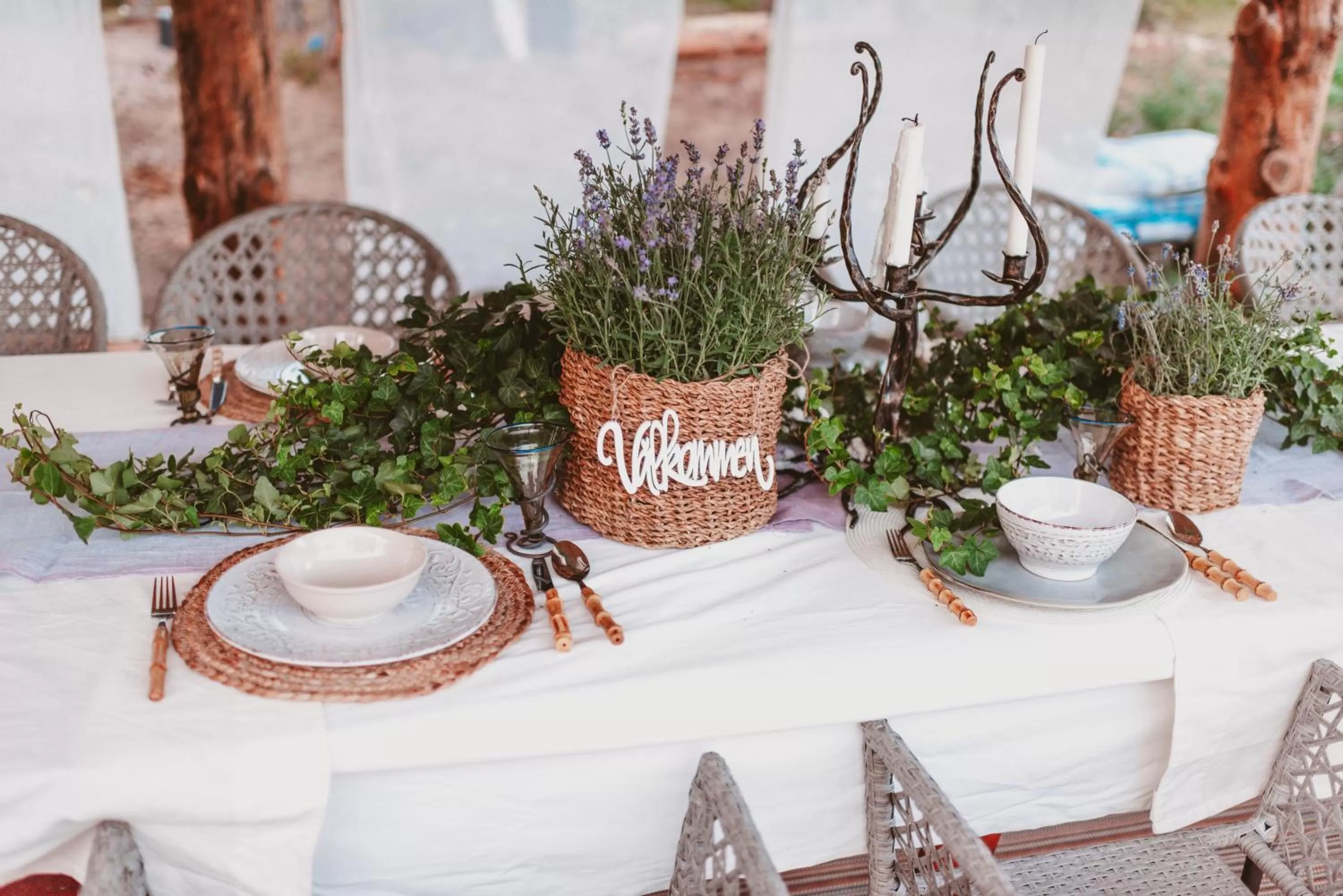 Patio in Woodstock B & B Studios