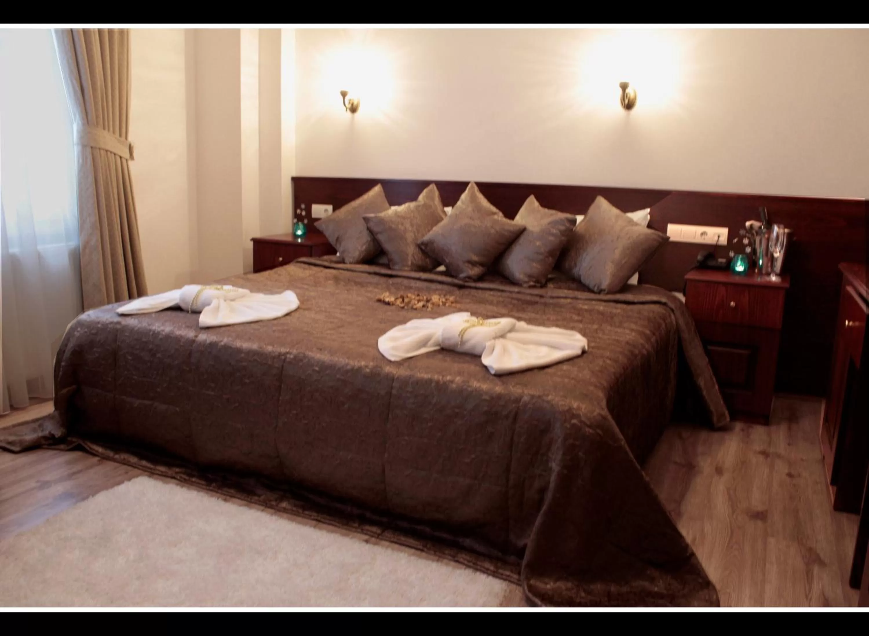 Bed in Sultanahmet Cesme Hotel