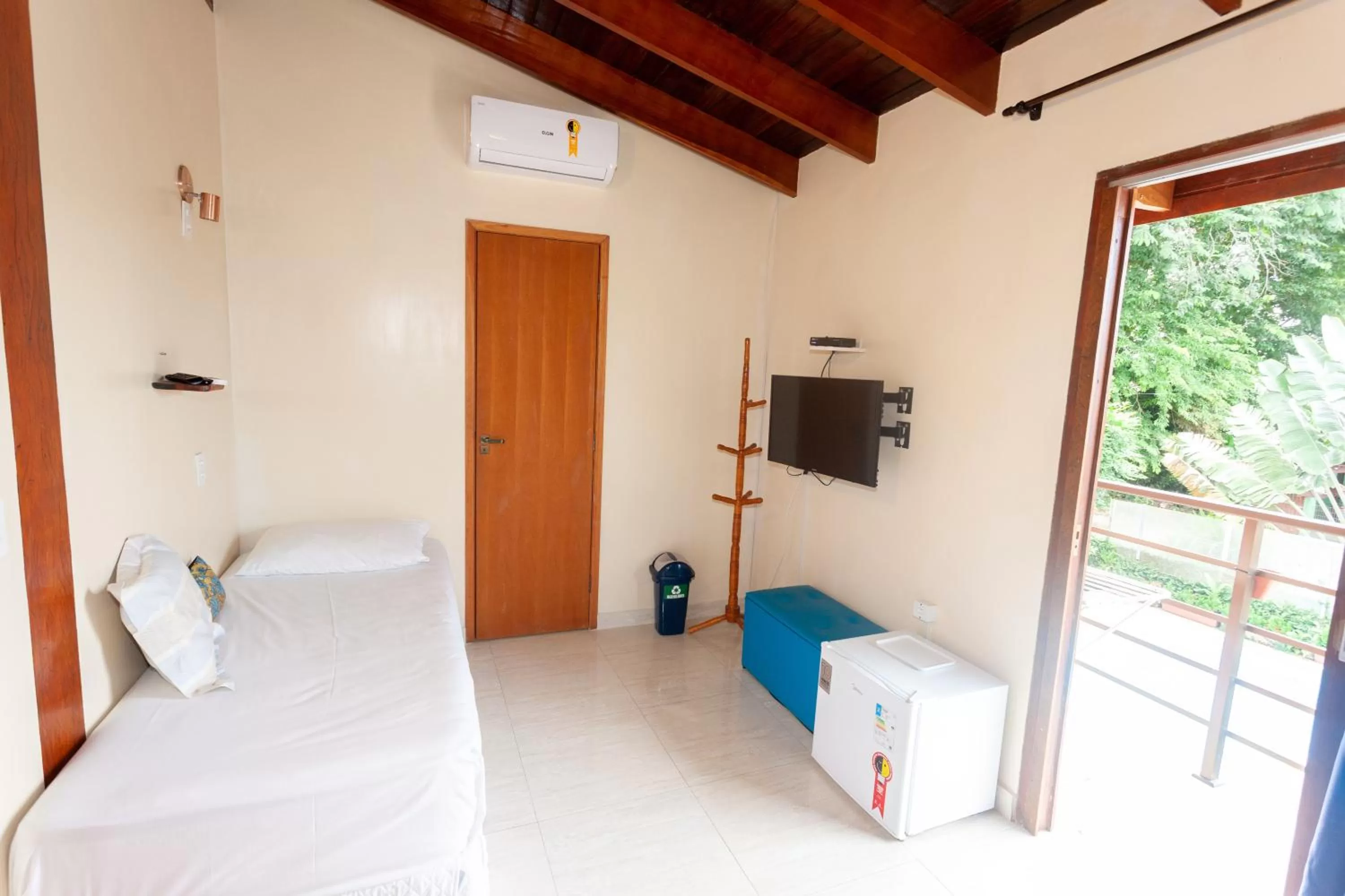 Bedroom, Bed in Ubatuba Ecologic Pousada