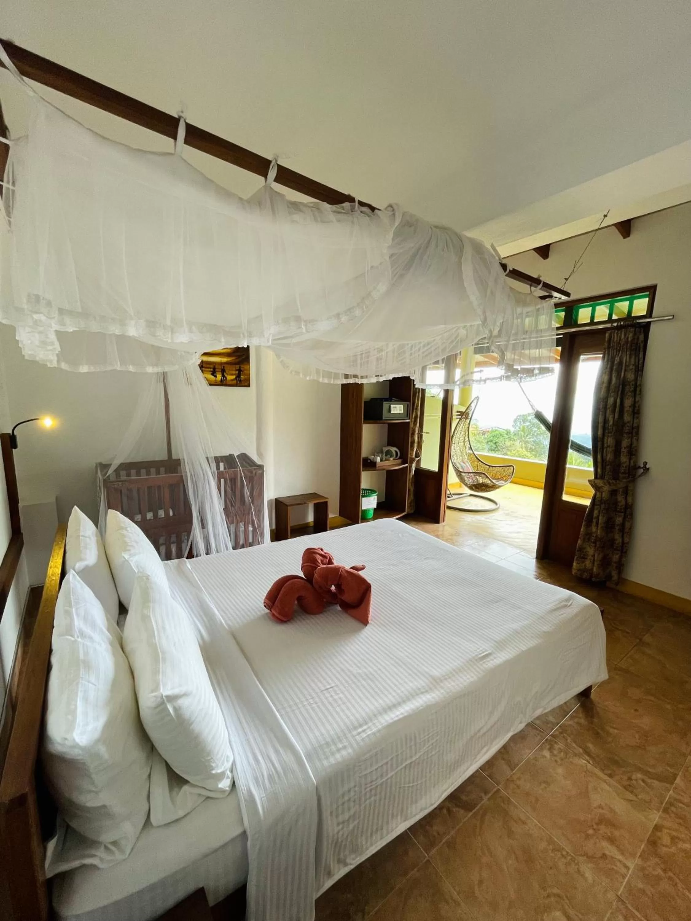 Bedroom, Bed in Zion View Ella Green Retreat