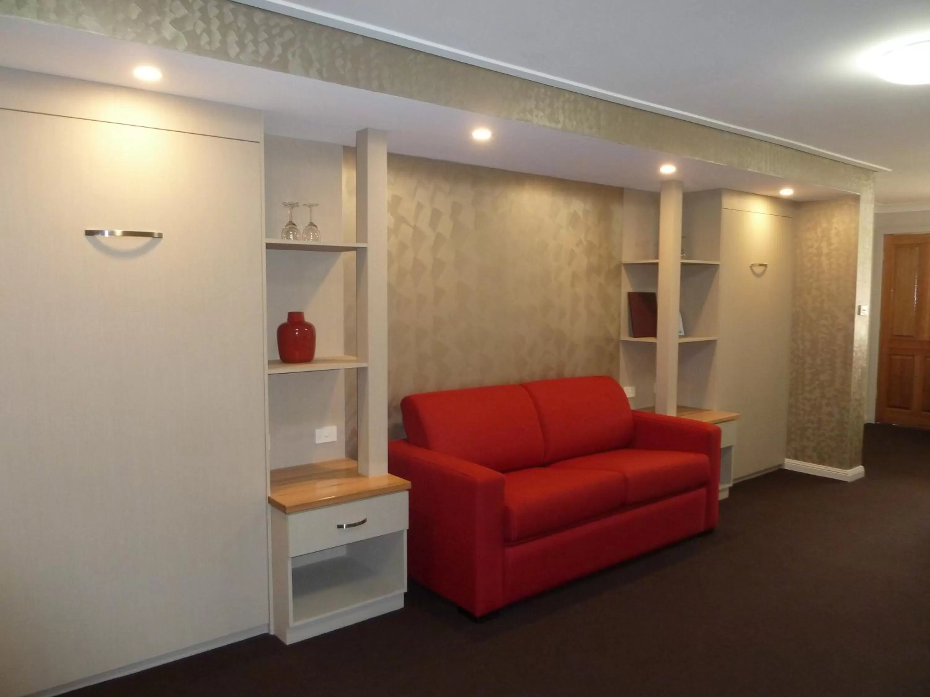 Living room in The Aston Motel Tamworth