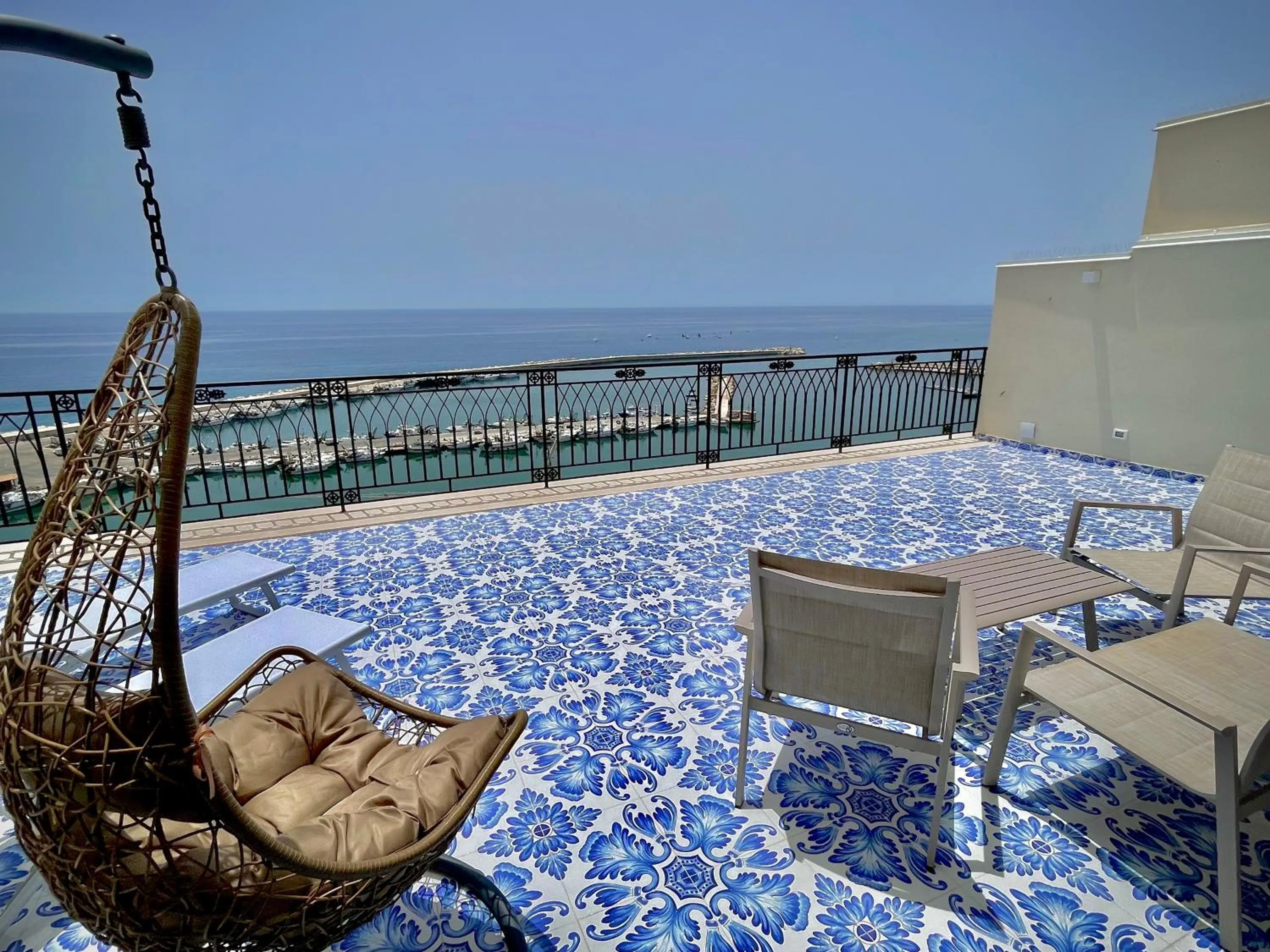 Balcony/Terrace in Domus Maris Relais Boutique Hotel