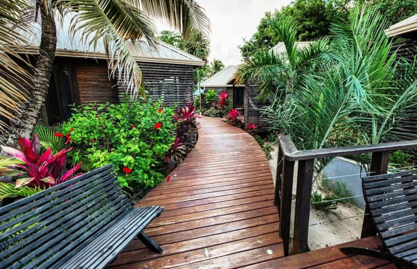 Patio in PUR Boutique Cabanas, Adults Only