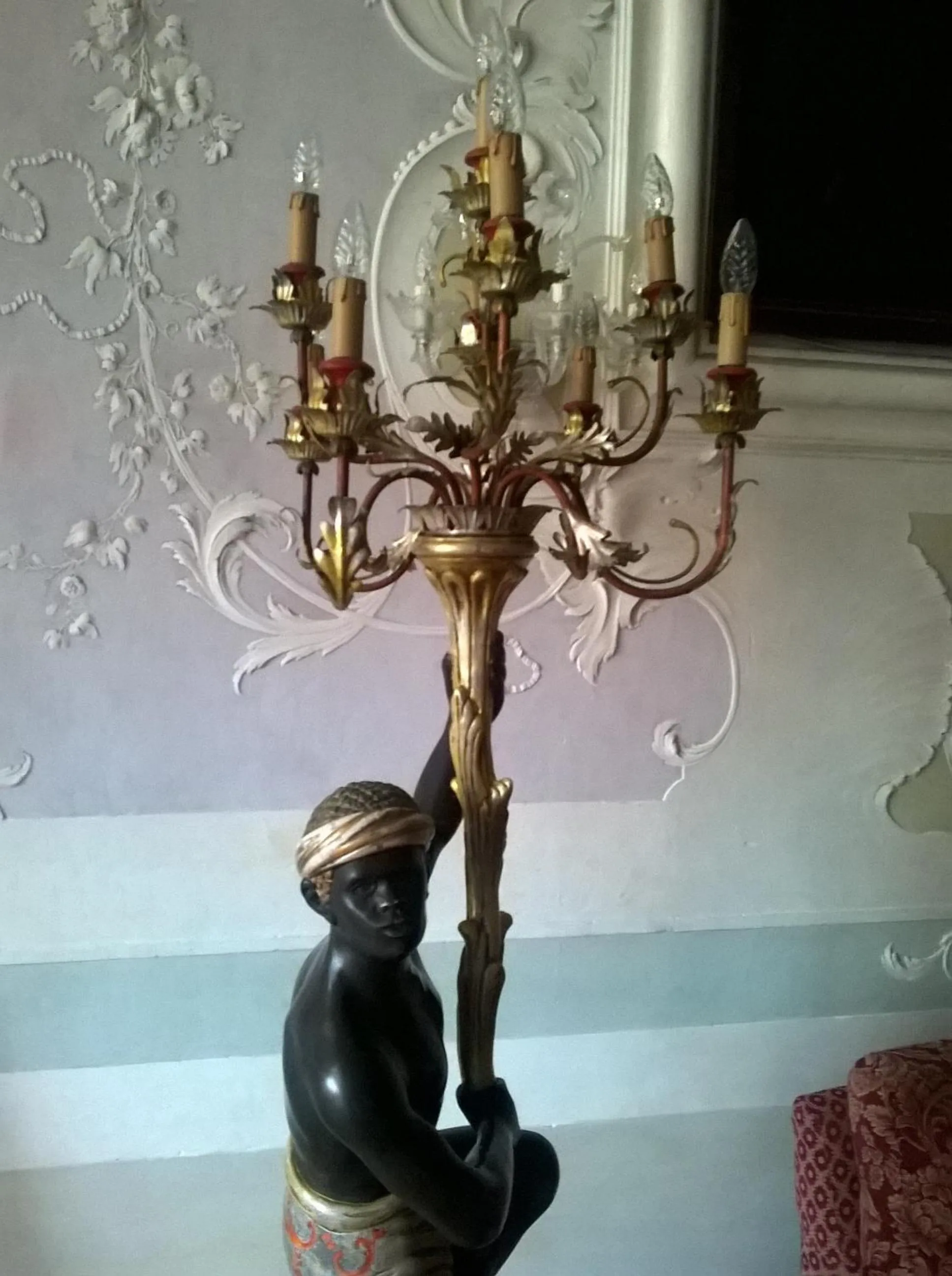 Decorative detail in Hotel La Residenza