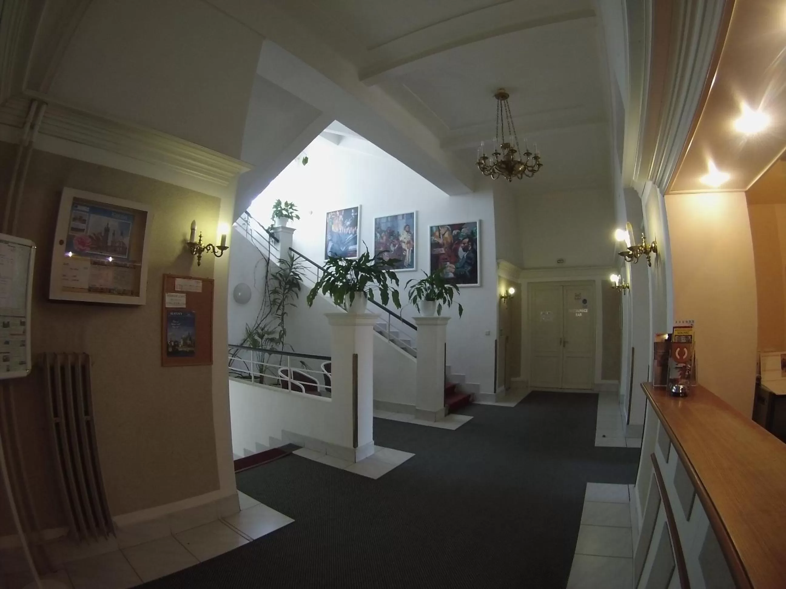 Lobby or reception in Wellness Hotel Central