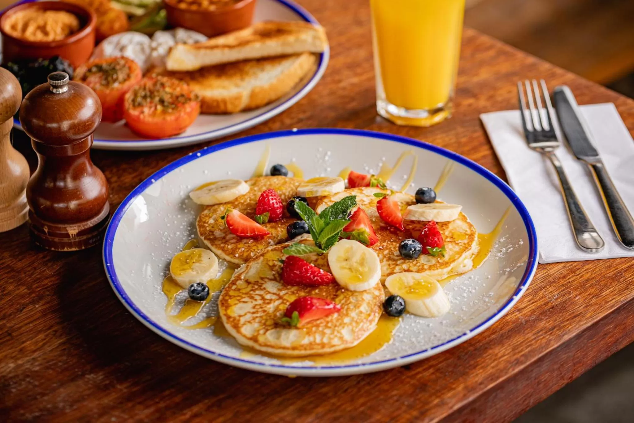 Food and drinks in Brewhouse and Kitchen