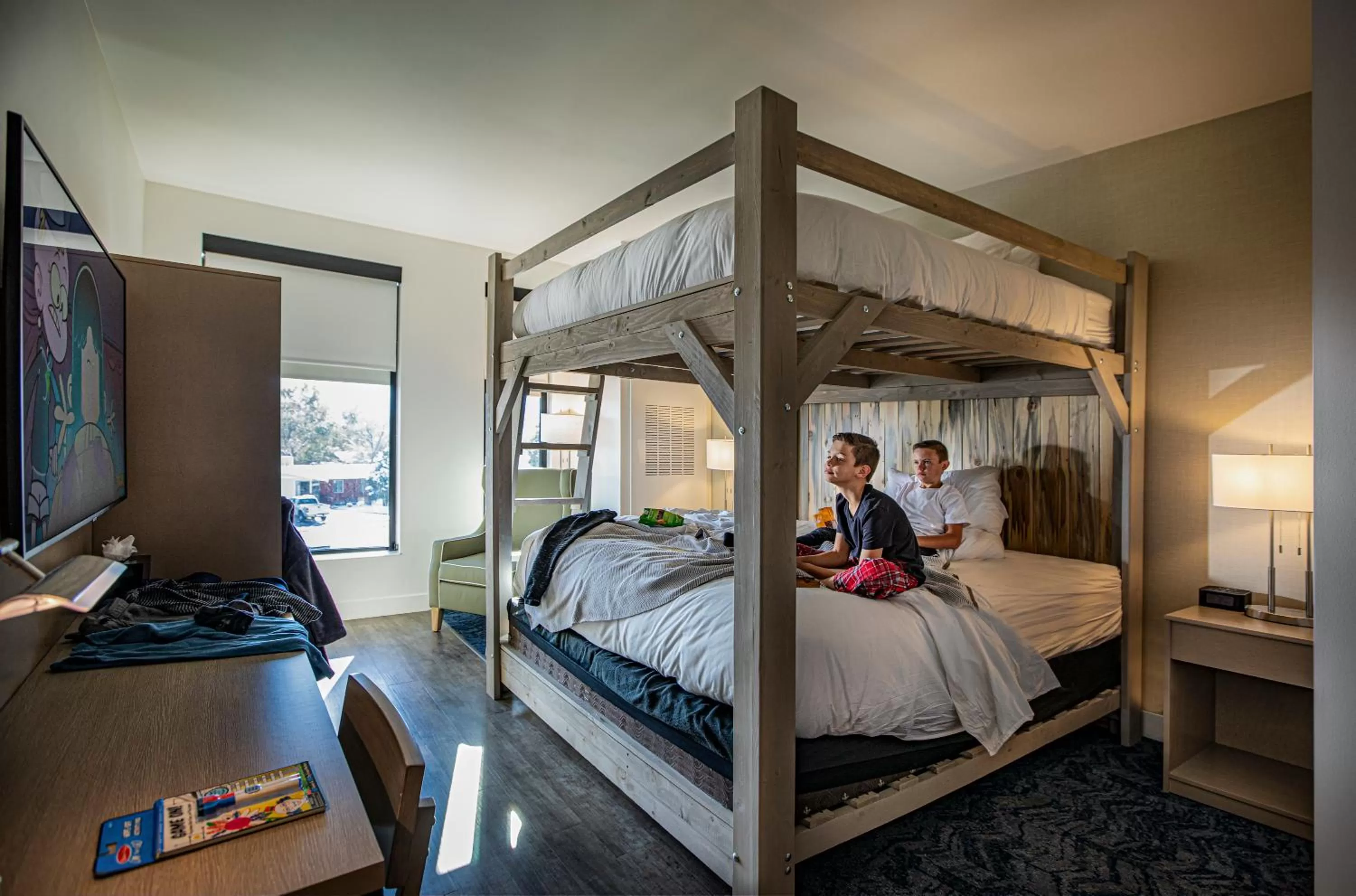 Bedroom, Bed in Hotel Maverick