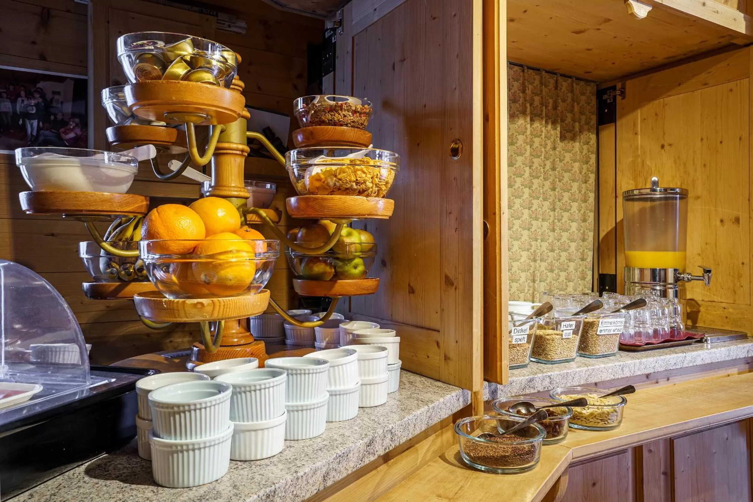 Buffet breakfast in Hotel Silvapina