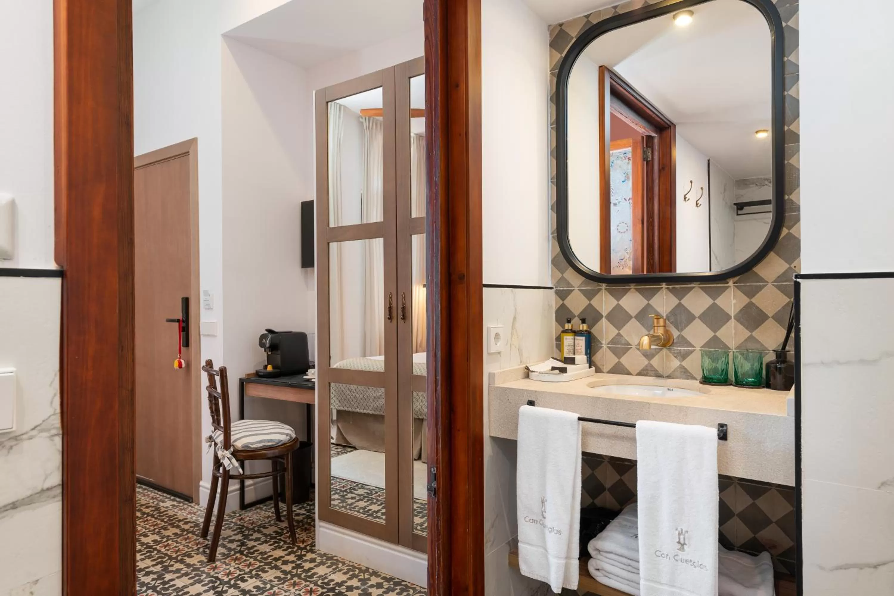 Bathroom in Hotel Can Quetglas