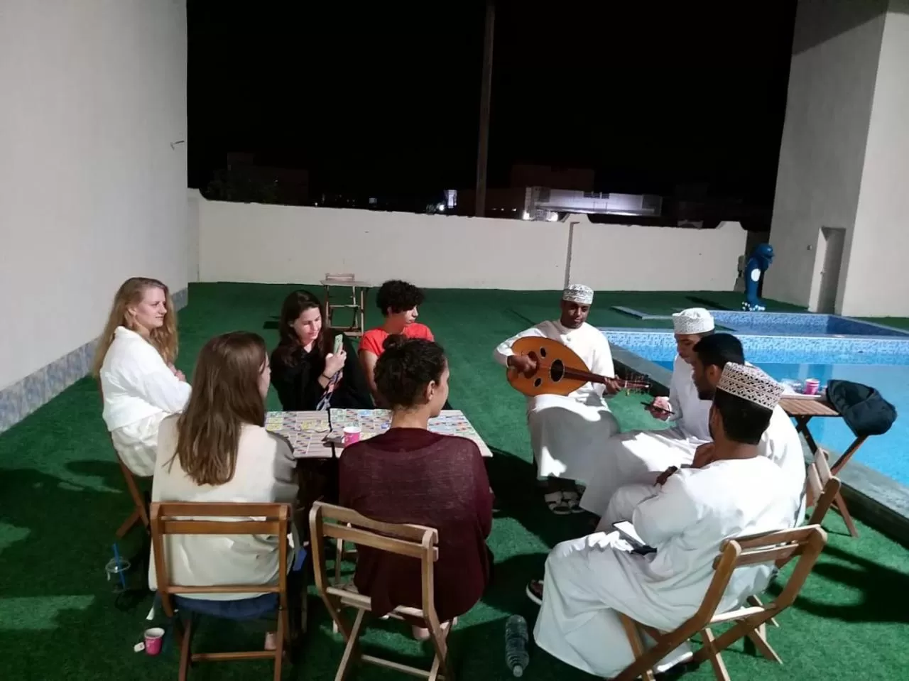 group of guests in Ibra Plaza Hotel