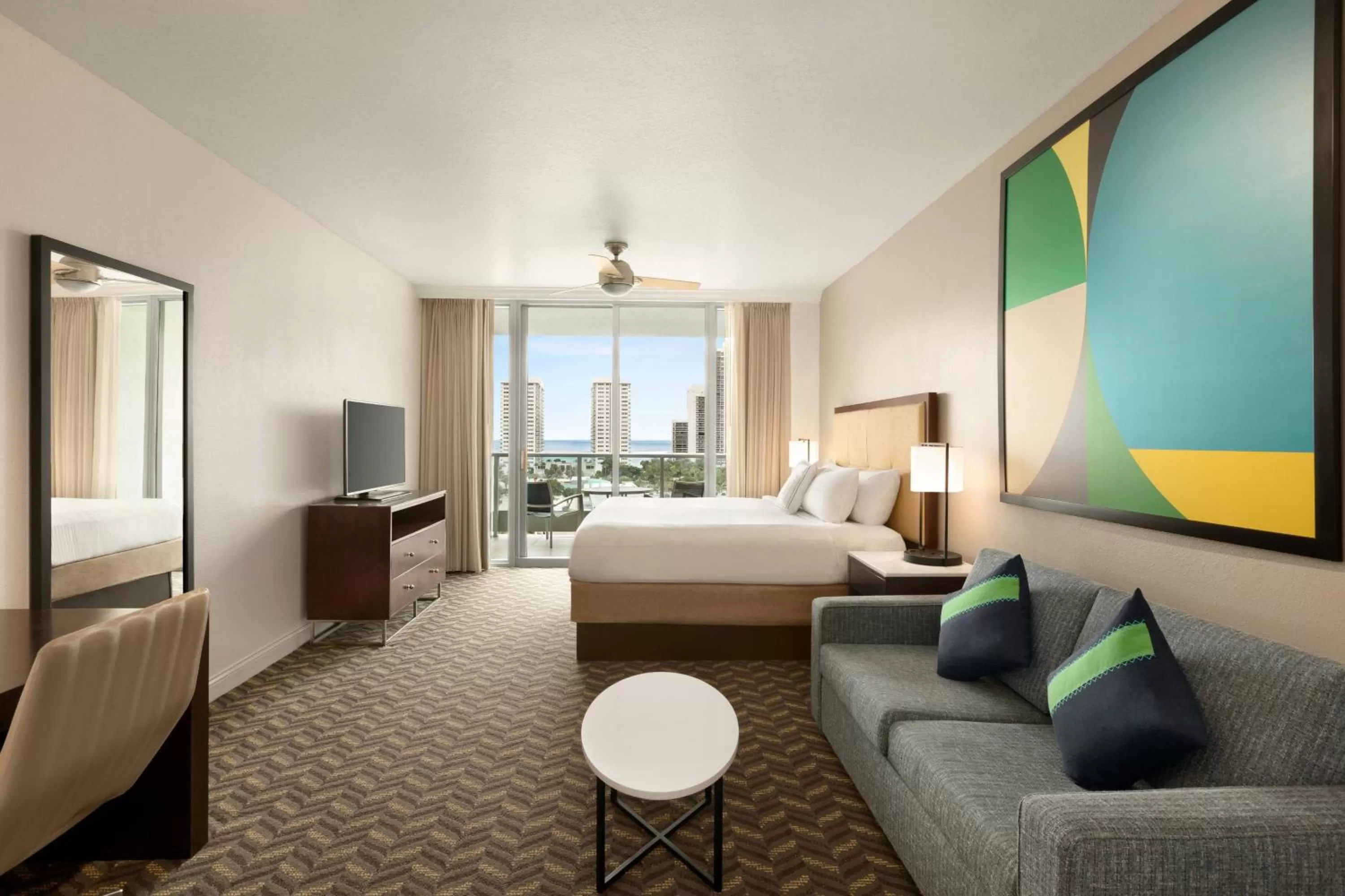 King Studio with Ocean View in Residence Inn by Marriott Fort Lauderdale Intracoastal