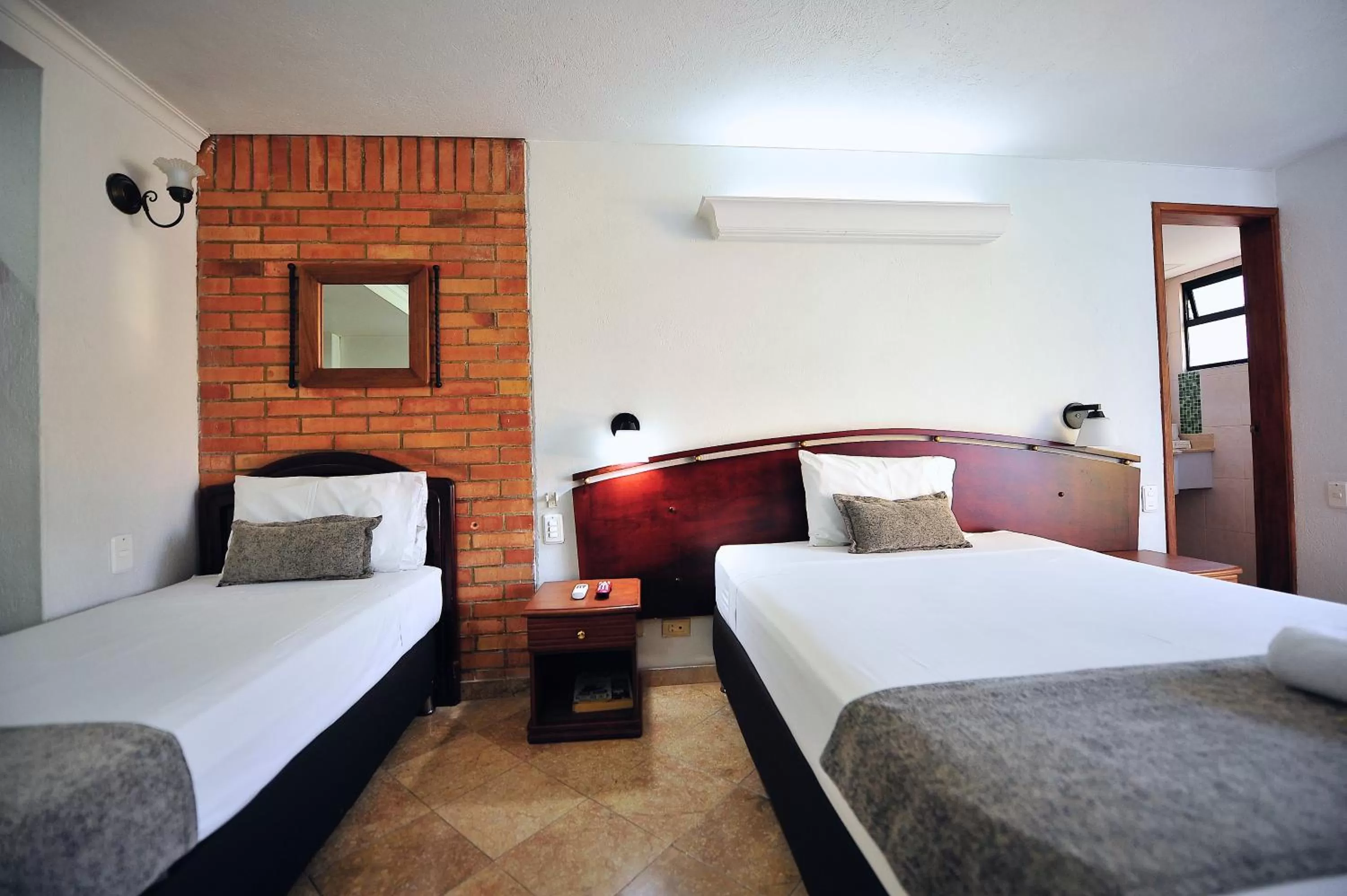 Bed in Hotel Cabo de la Vela Medellin