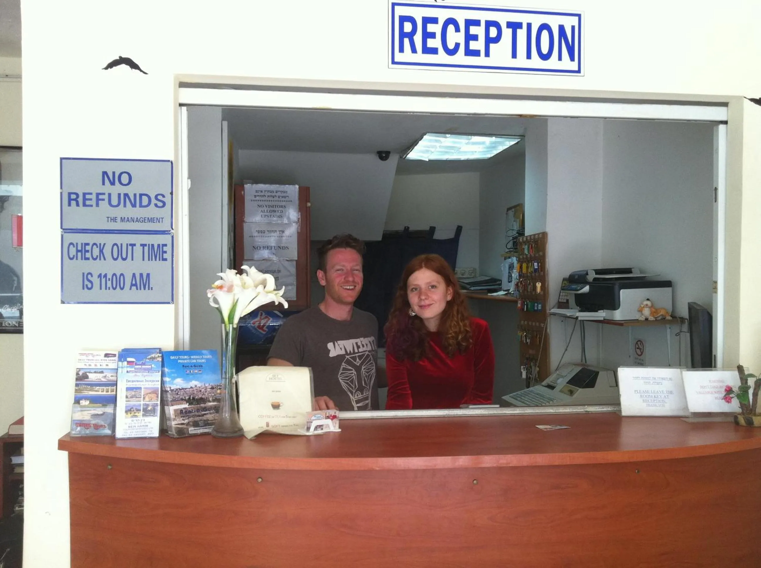 Staff, Lobby/Reception in Sky Hostel