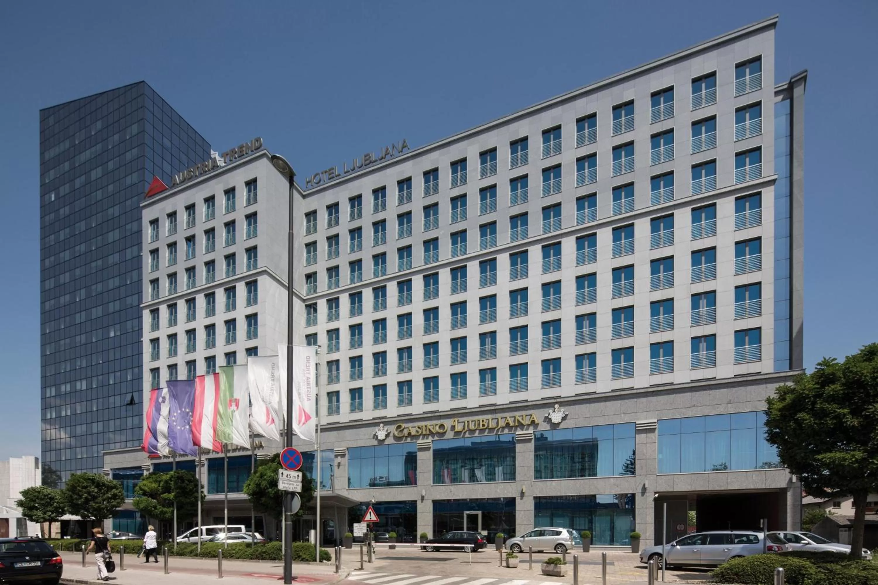 Property building in Doubletree by Hilton Ljubljana