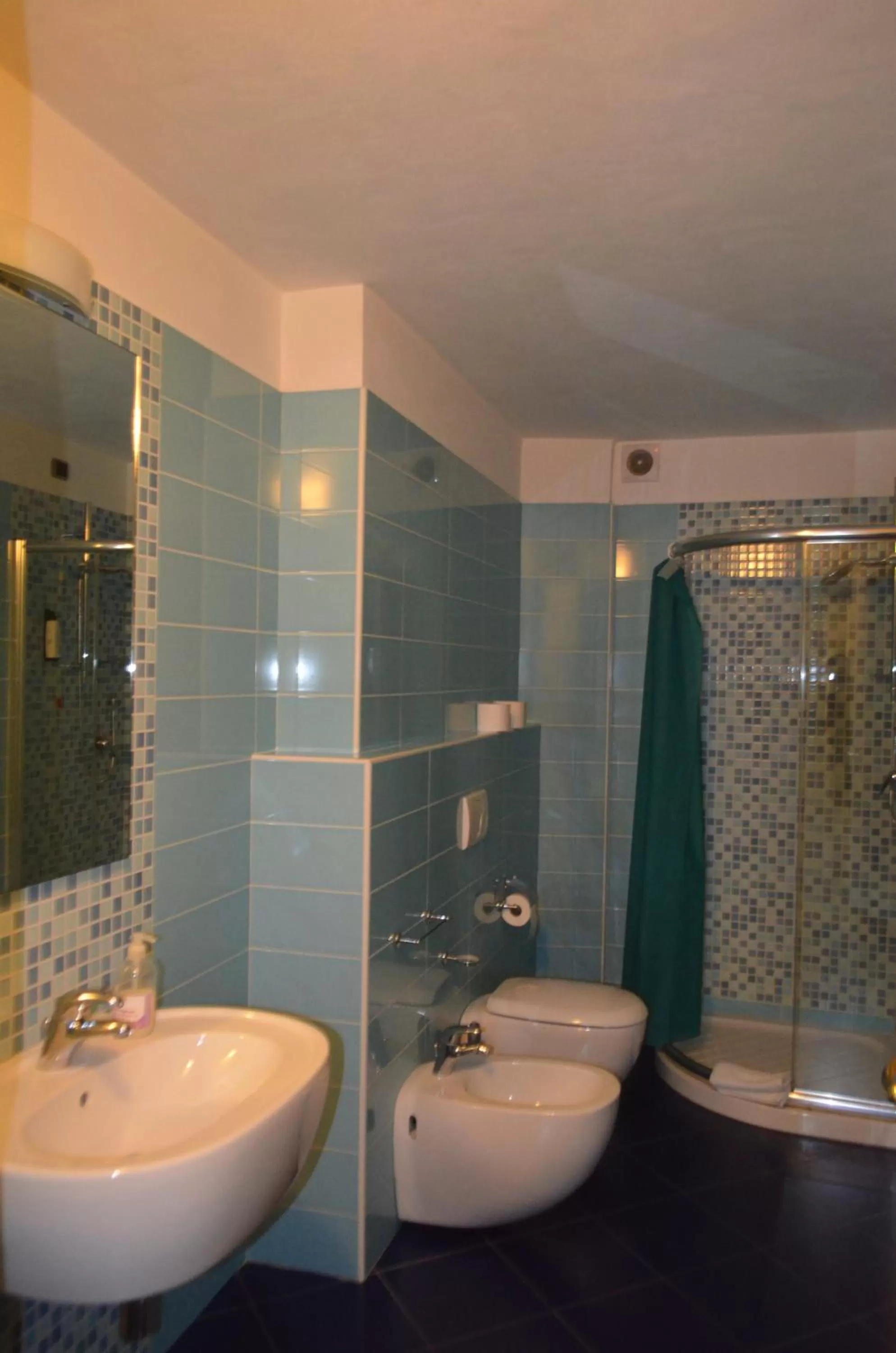 Shower in Casa per ferie religiosa Figlie di Nazareth