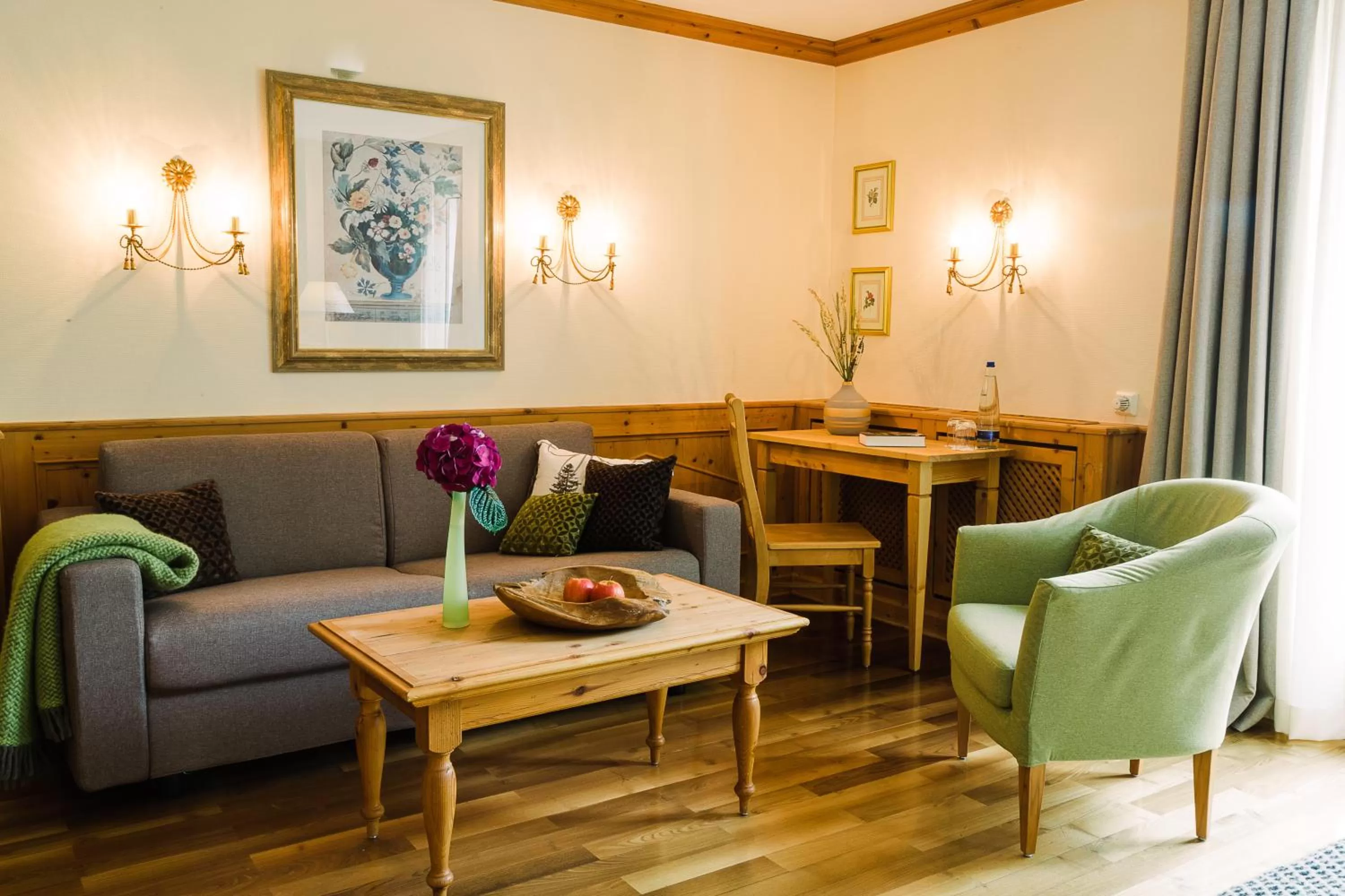 Seating area in Boutique Hotel SEITNER HOF München Pullach