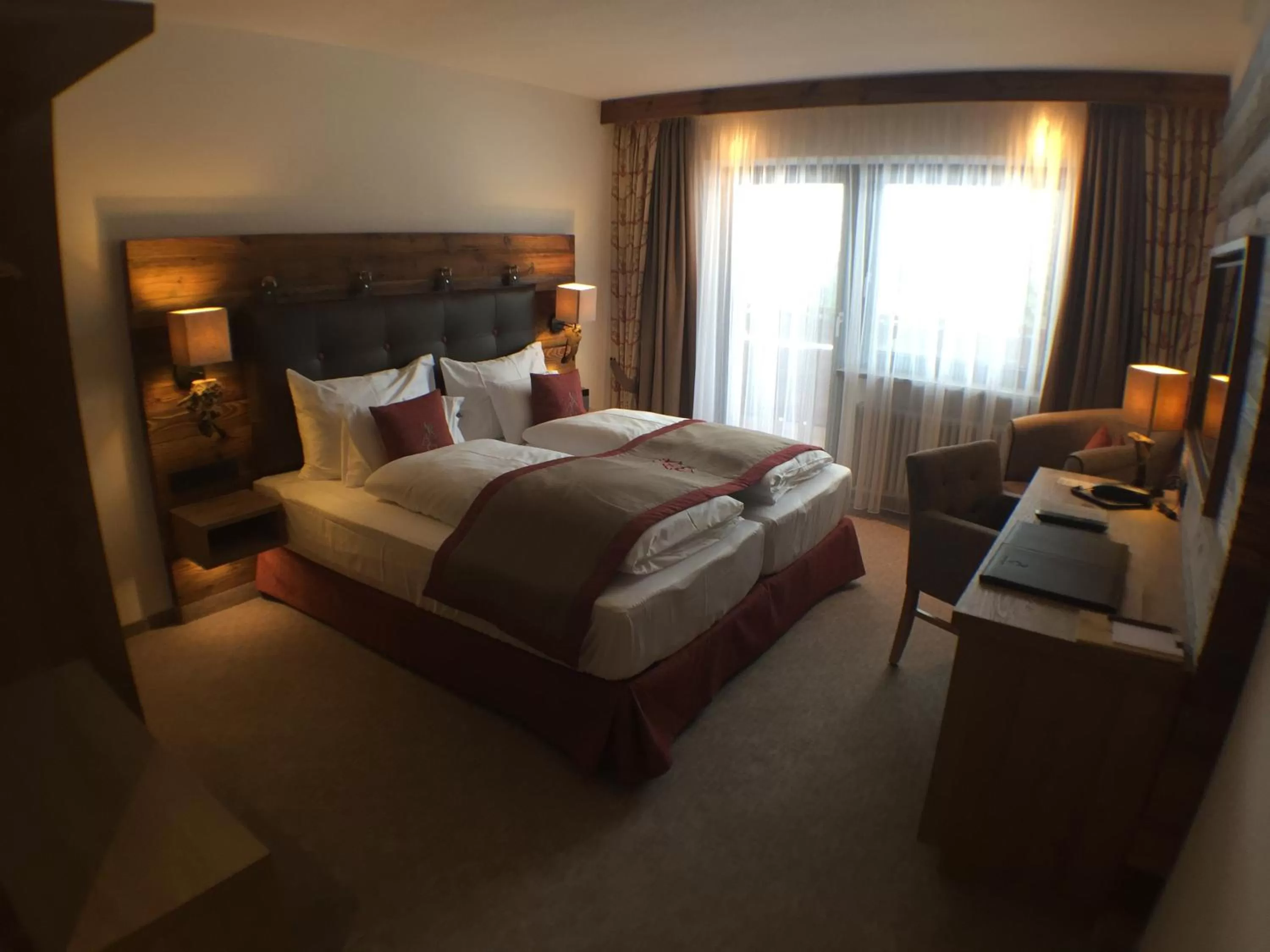 Bed in Boutique Hotel Herzhof - Garni-Appartements - Adults Only