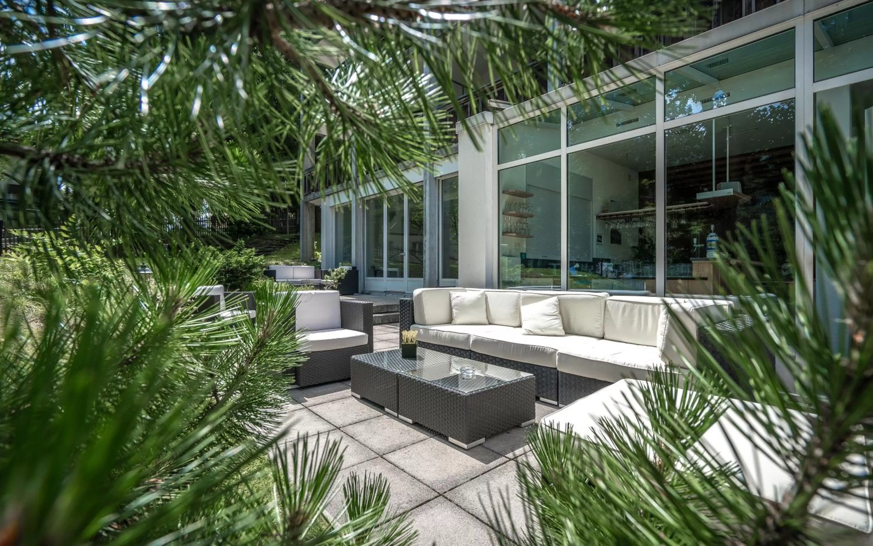 Garden in Hotel Strela by Mountain Hotels