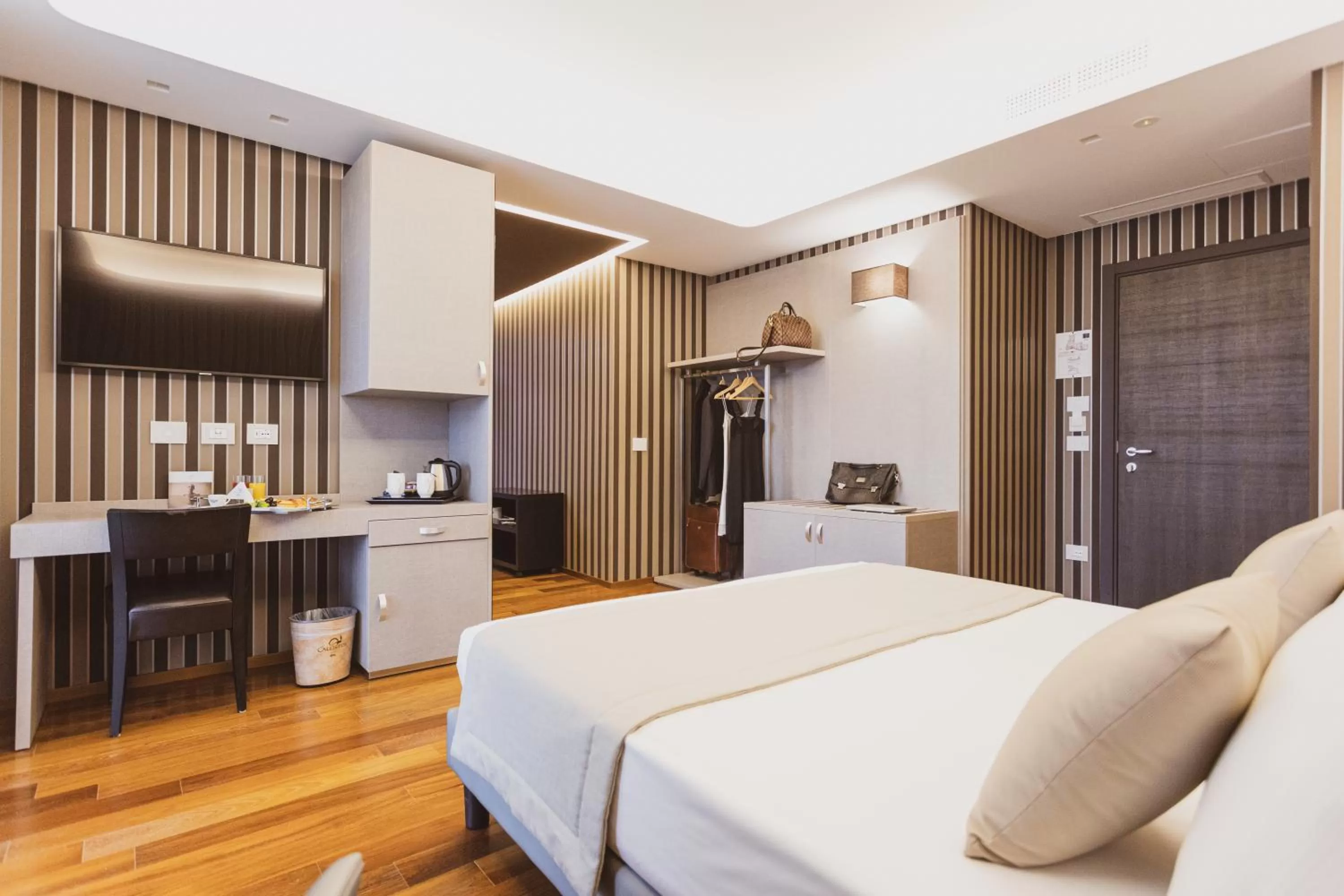 Photo of the whole room, Bed in Callistos Hotel & Spa