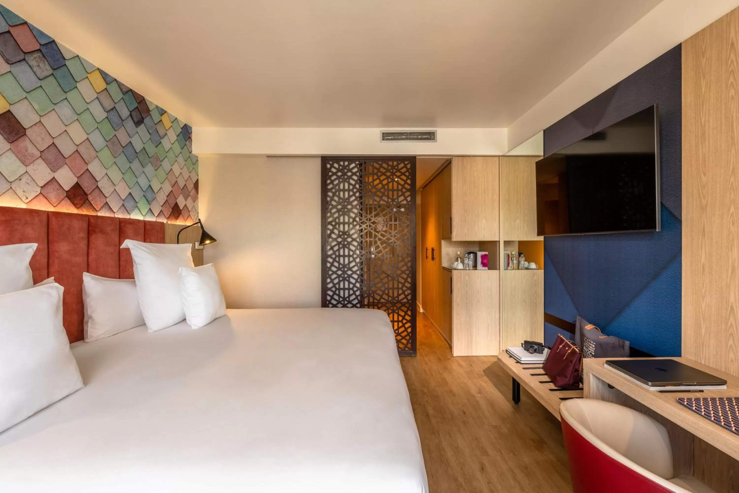 Coffee/tea facilities, Bed in Barceló Fès Medina