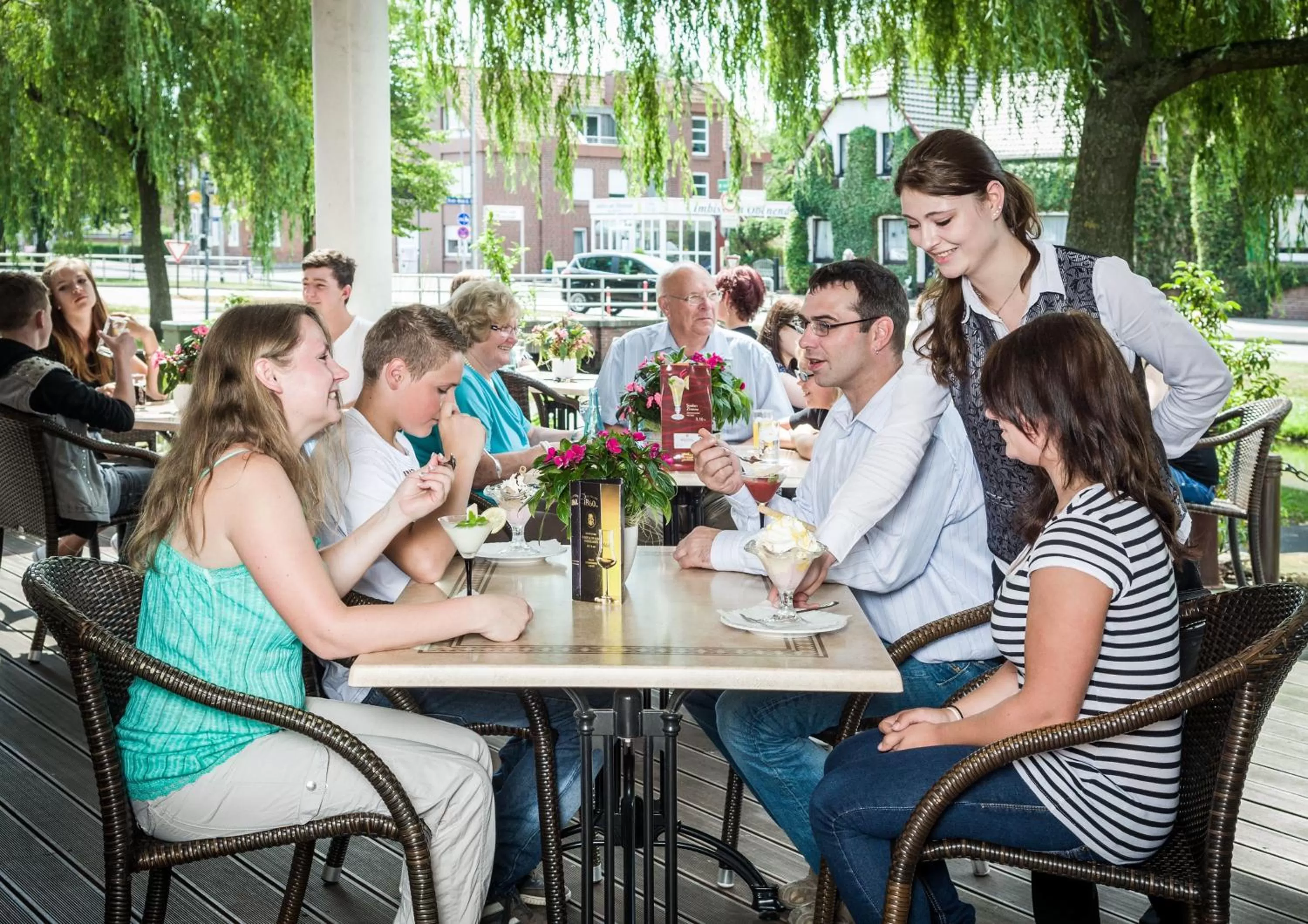 Balcony/Terrace in Hotel Hilling