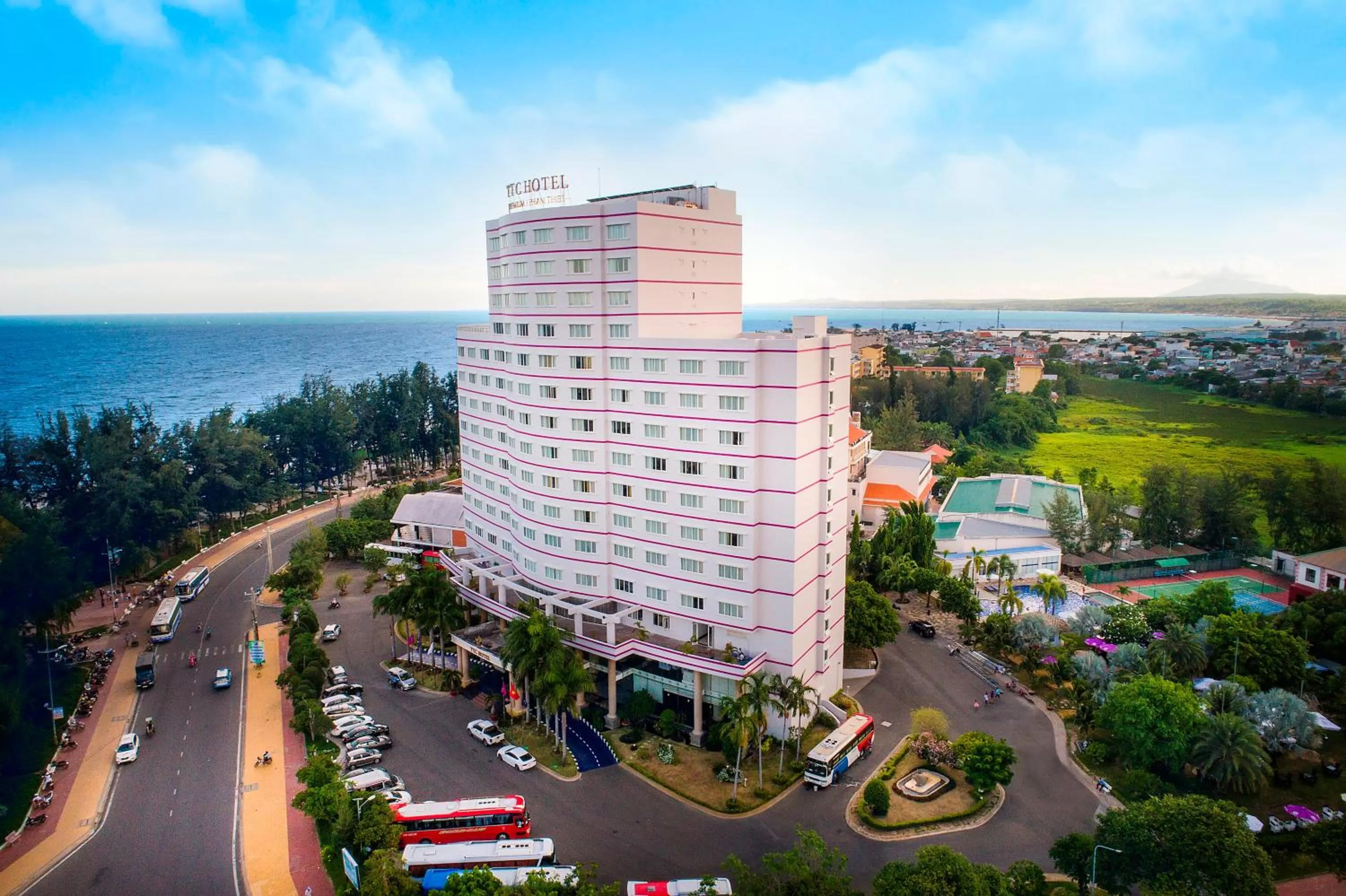 Bird's eye view in TTC Hotel Phan Thiet