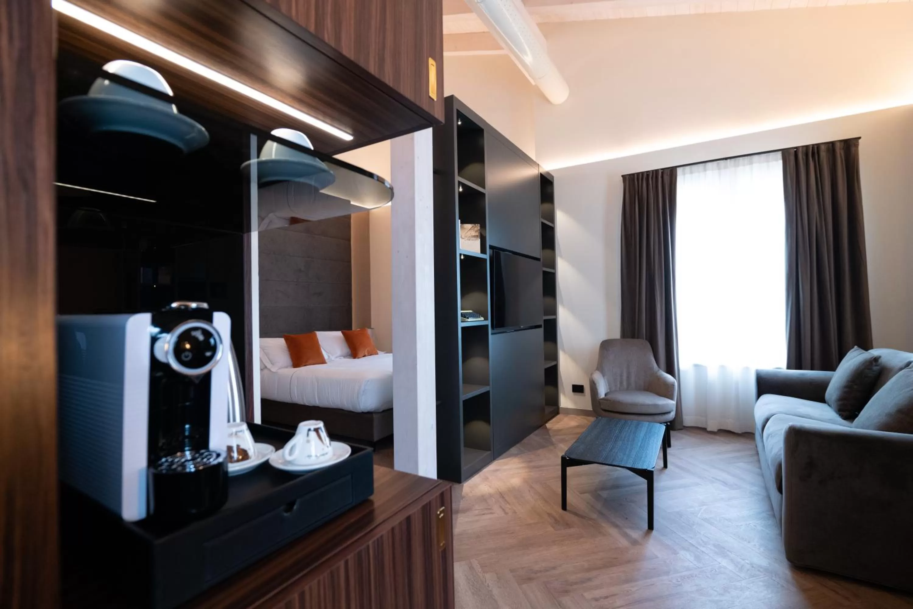 Coffee/tea facilities, Bed in 3T Boutique Hotel