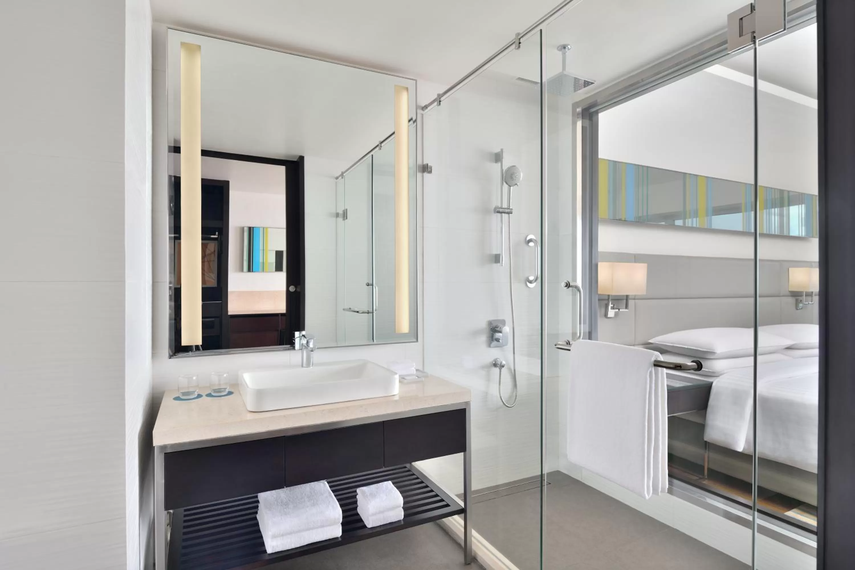 Toilet, Bed in Courtyard by Marriott Navi Mumbai